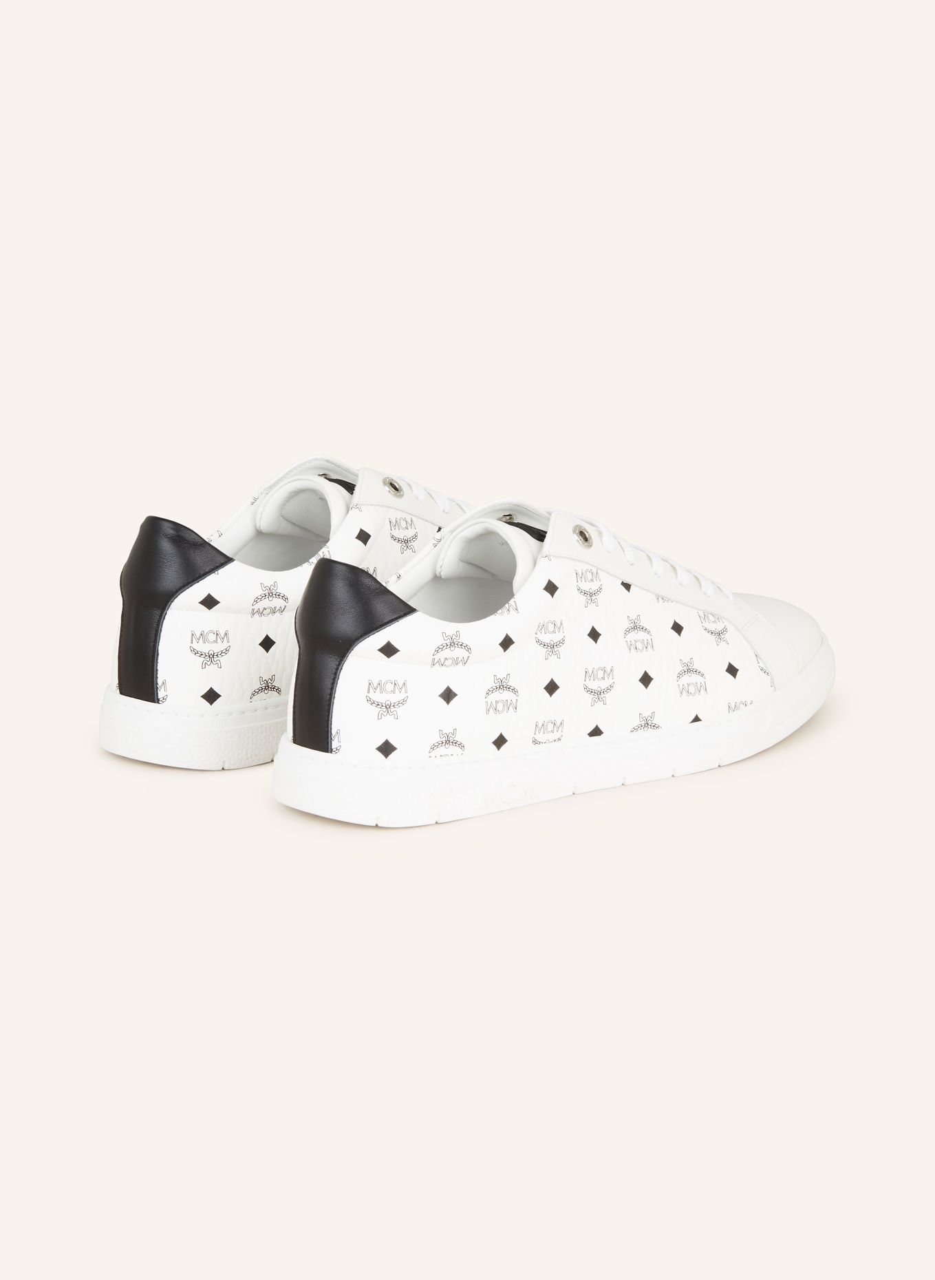 MCM Sneakers TERRAIN VISETOS, Color: WT WHITE (Image 2)