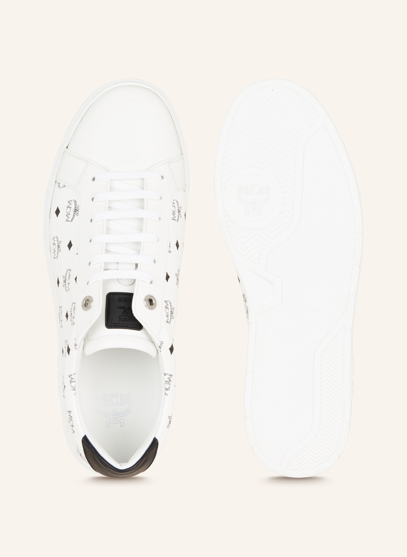 MCM Sneakers TERRAIN VISETOS, Color: WT WHITE (Image 5)