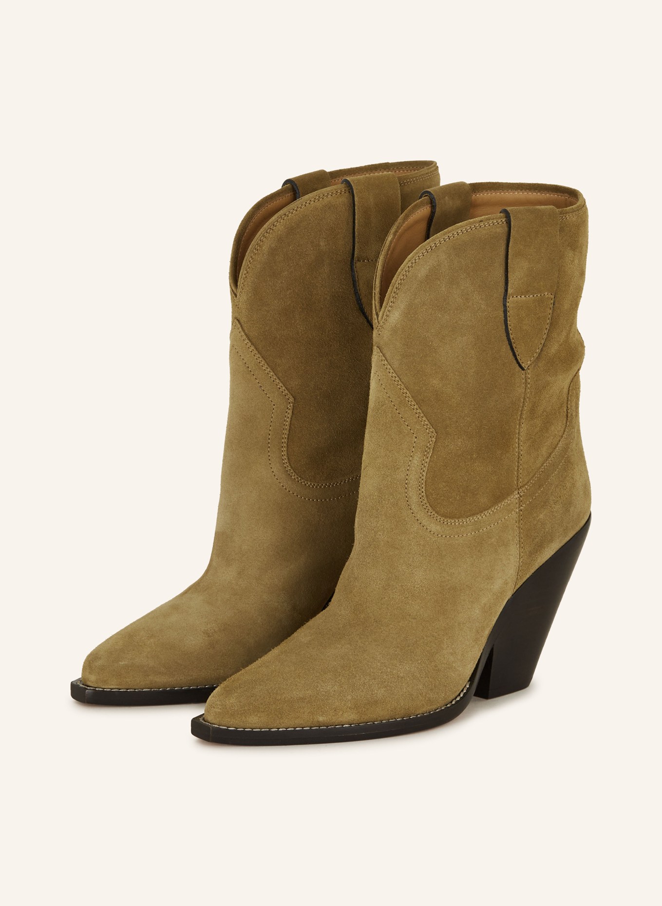 ISABEL MARANT Ankle boots LEYANE-GB, Color: TAUPE (Image 1)