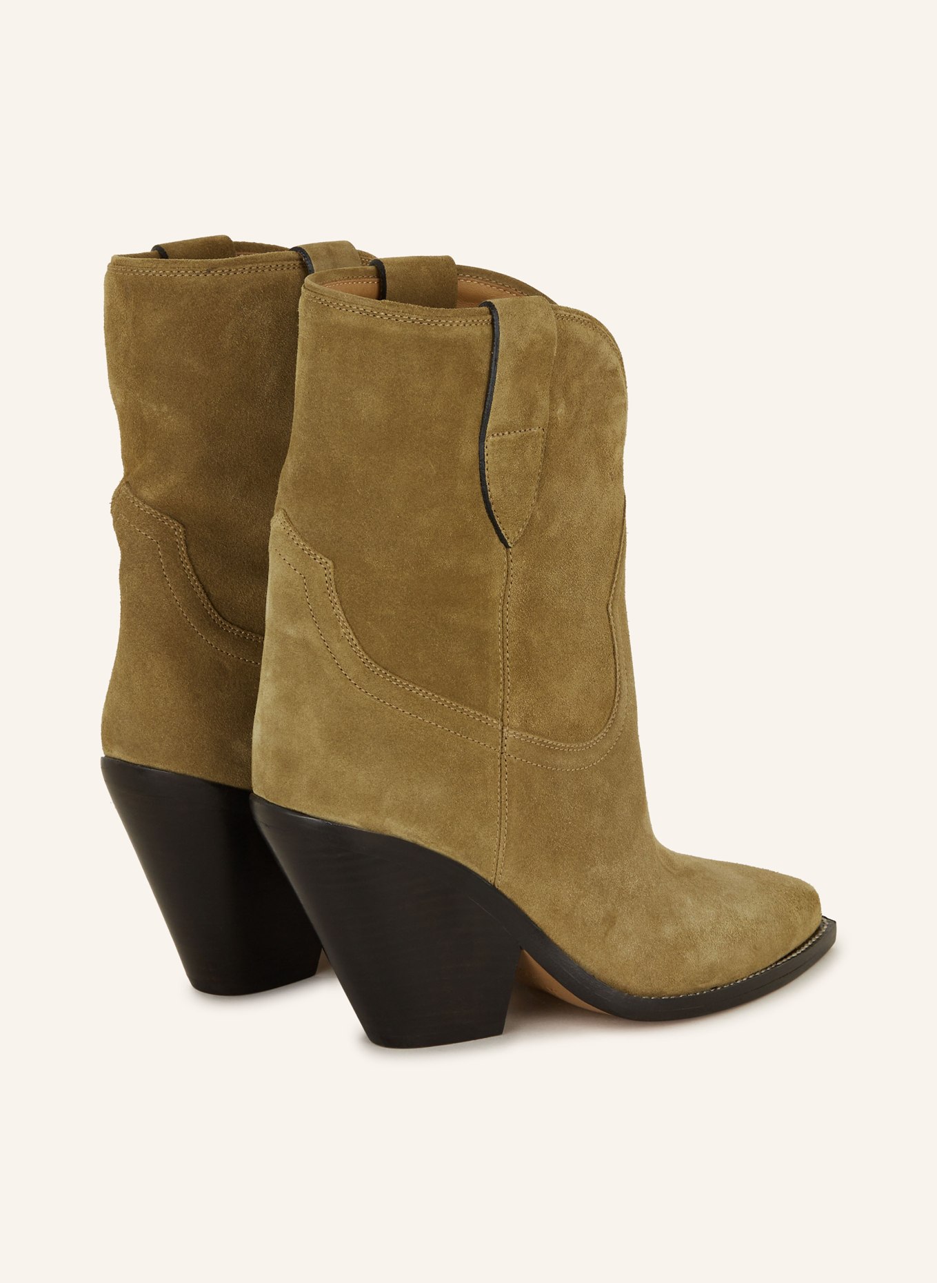 ISABEL MARANT Ankle boots LEYANE-GB, Color: TAUPE (Image 2)