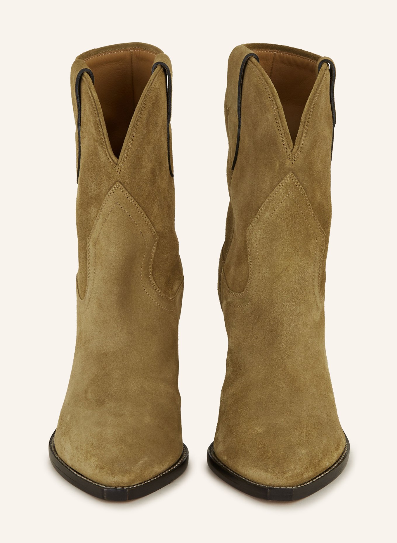 ISABEL MARANT Ankle boots LEYANE-GB, Color: TAUPE (Image 3)