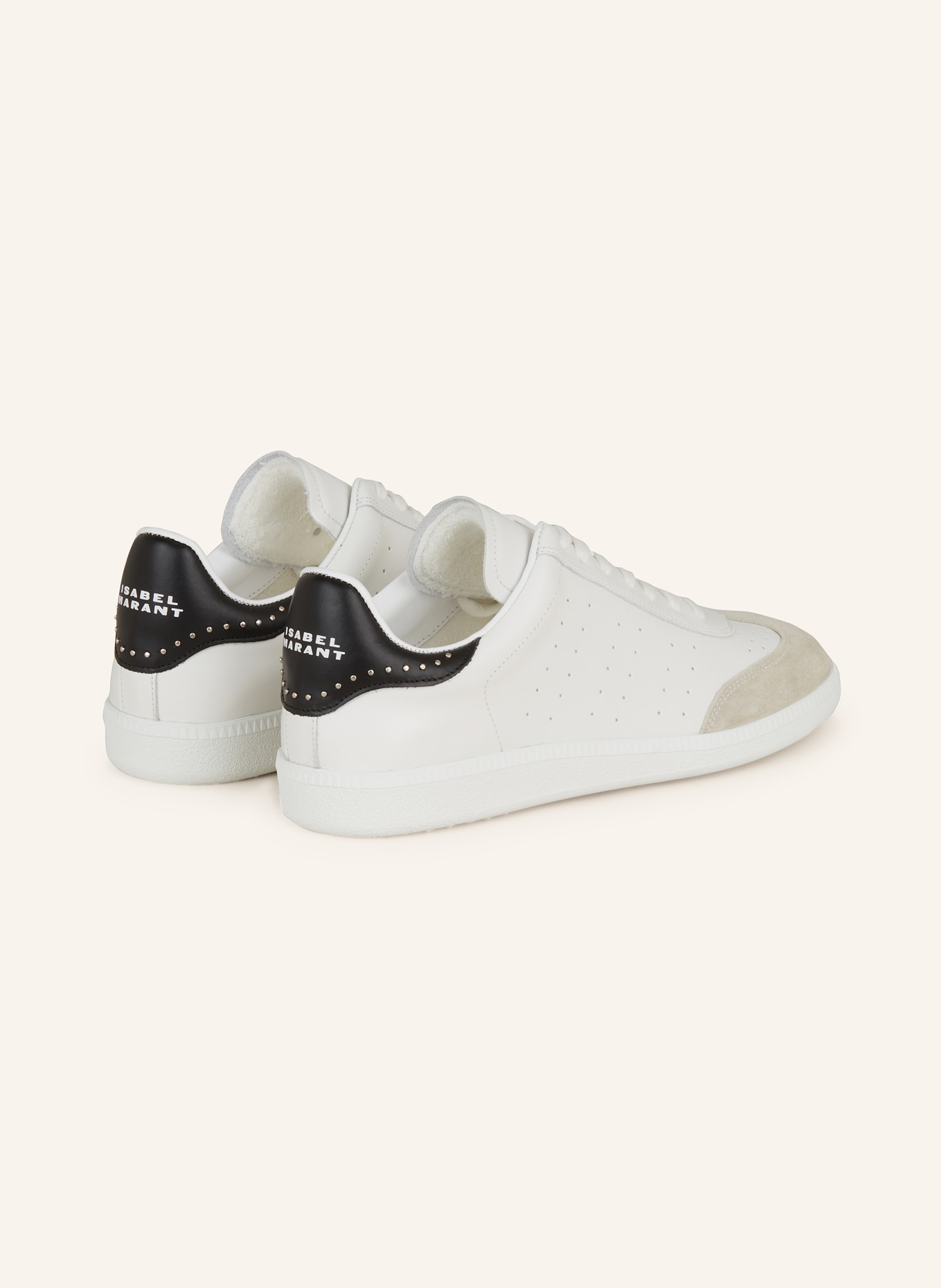ISABEL MARANT Sneakers BRYCE-GB, Color: WHITE/ BLACK (Image 2)