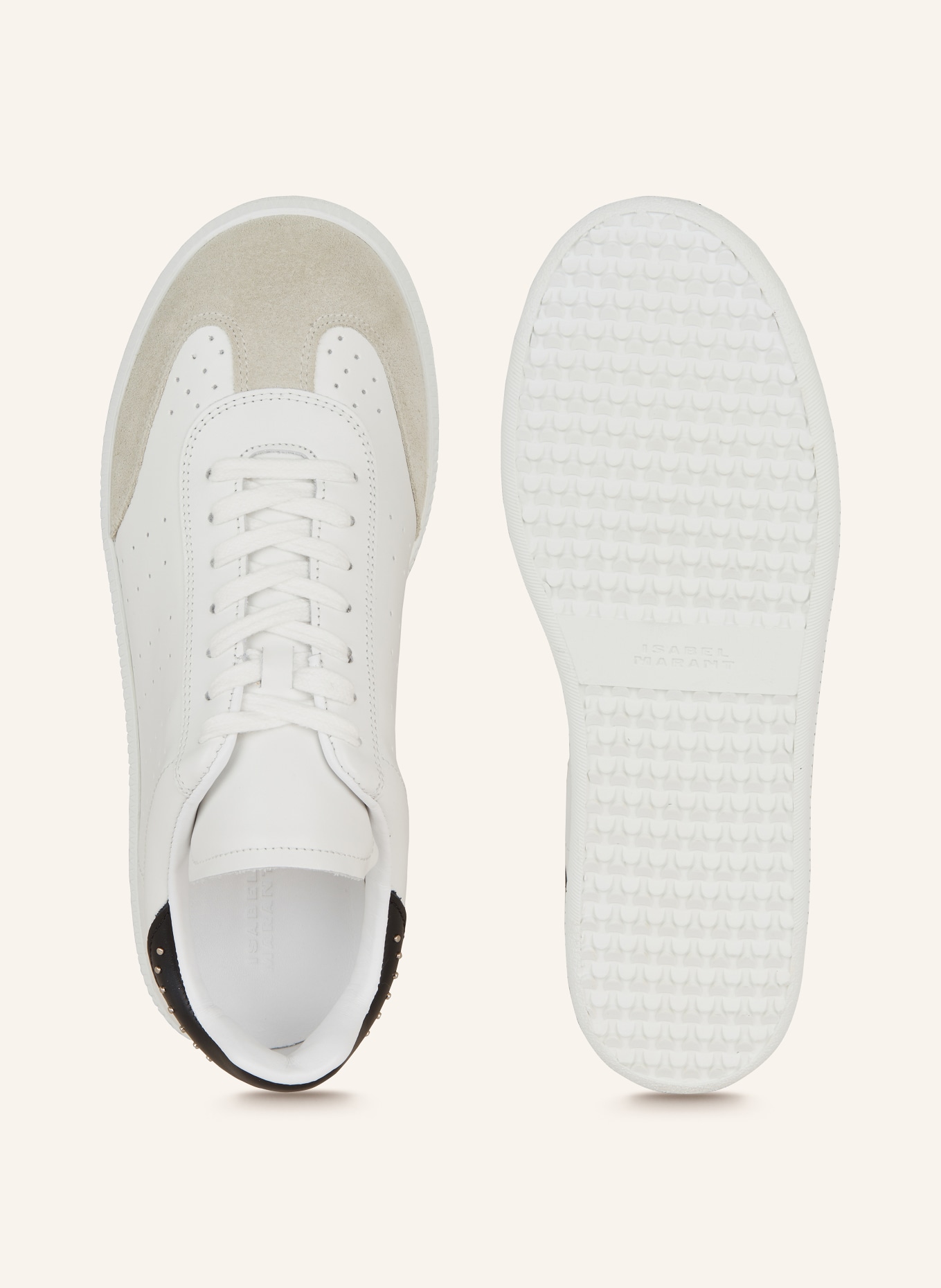 ISABEL MARANT Sneakers BRYCE-GB, Color: WHITE/ BLACK (Image 5)