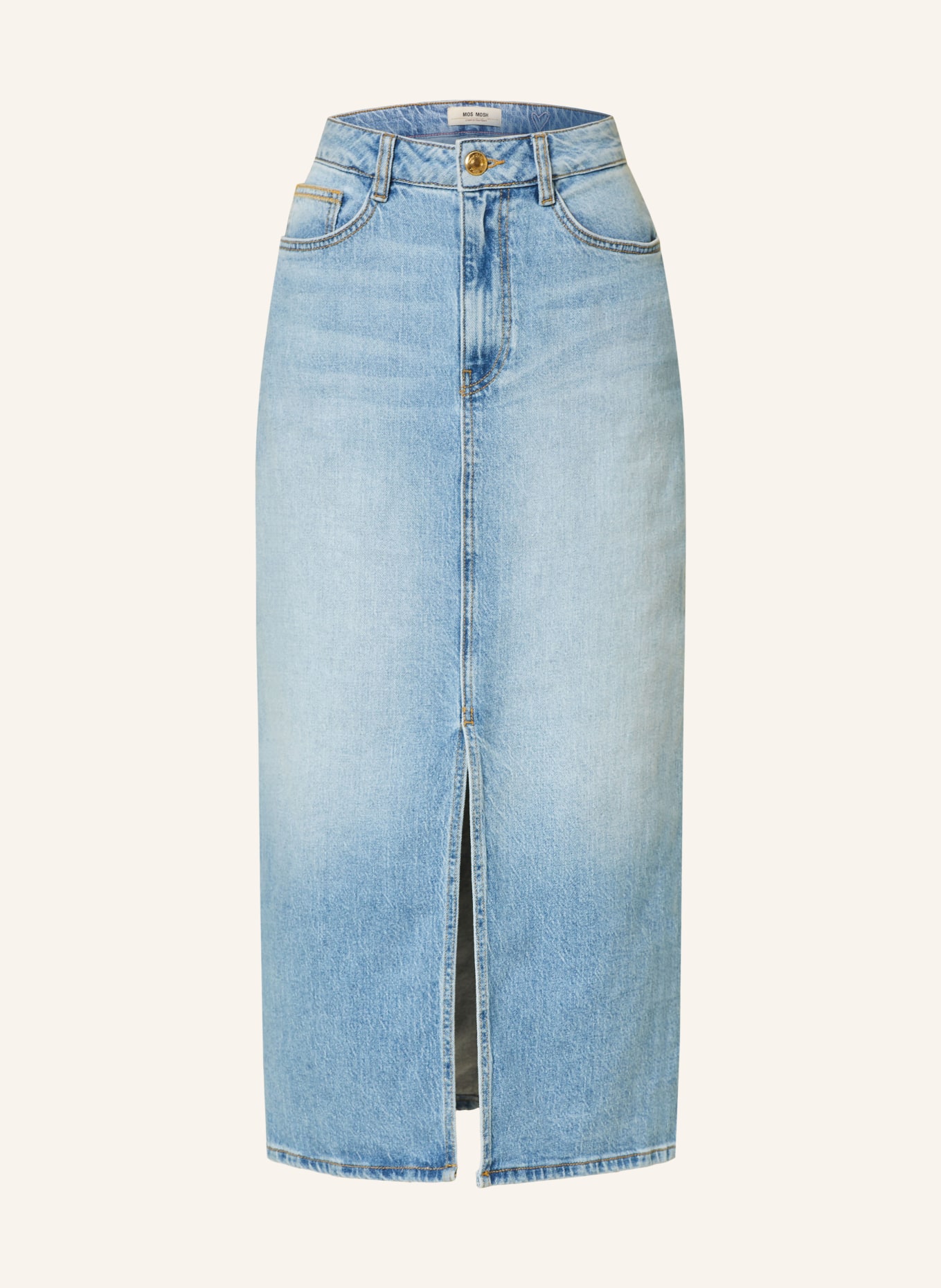MOS MOSH Spódnica jeansowa MMMELLA, Kolor: 401 BLUE (Obrazek 1)