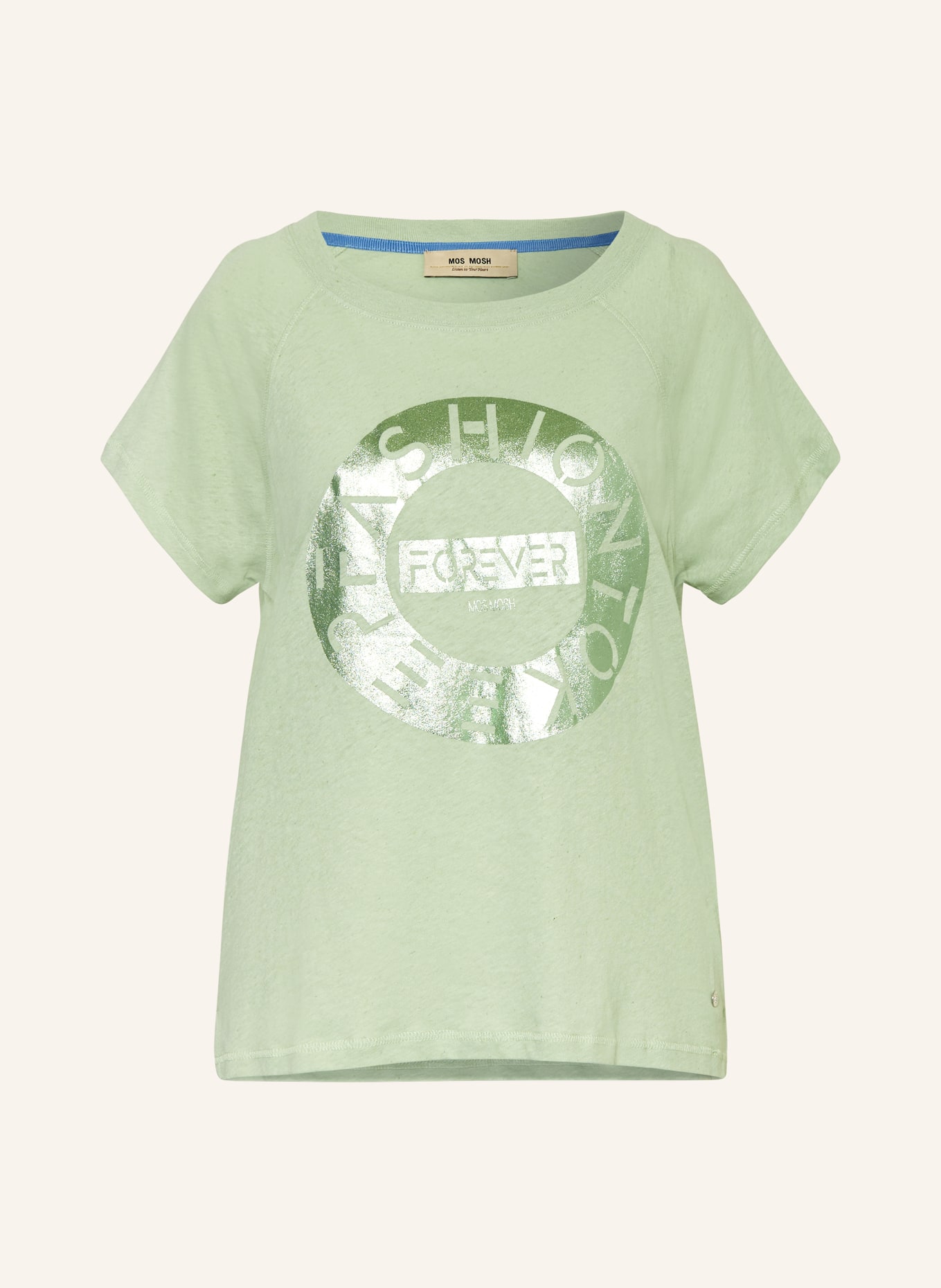 MOS MOSH T-shirt MMARMI, Color: GREEN (Image 1)