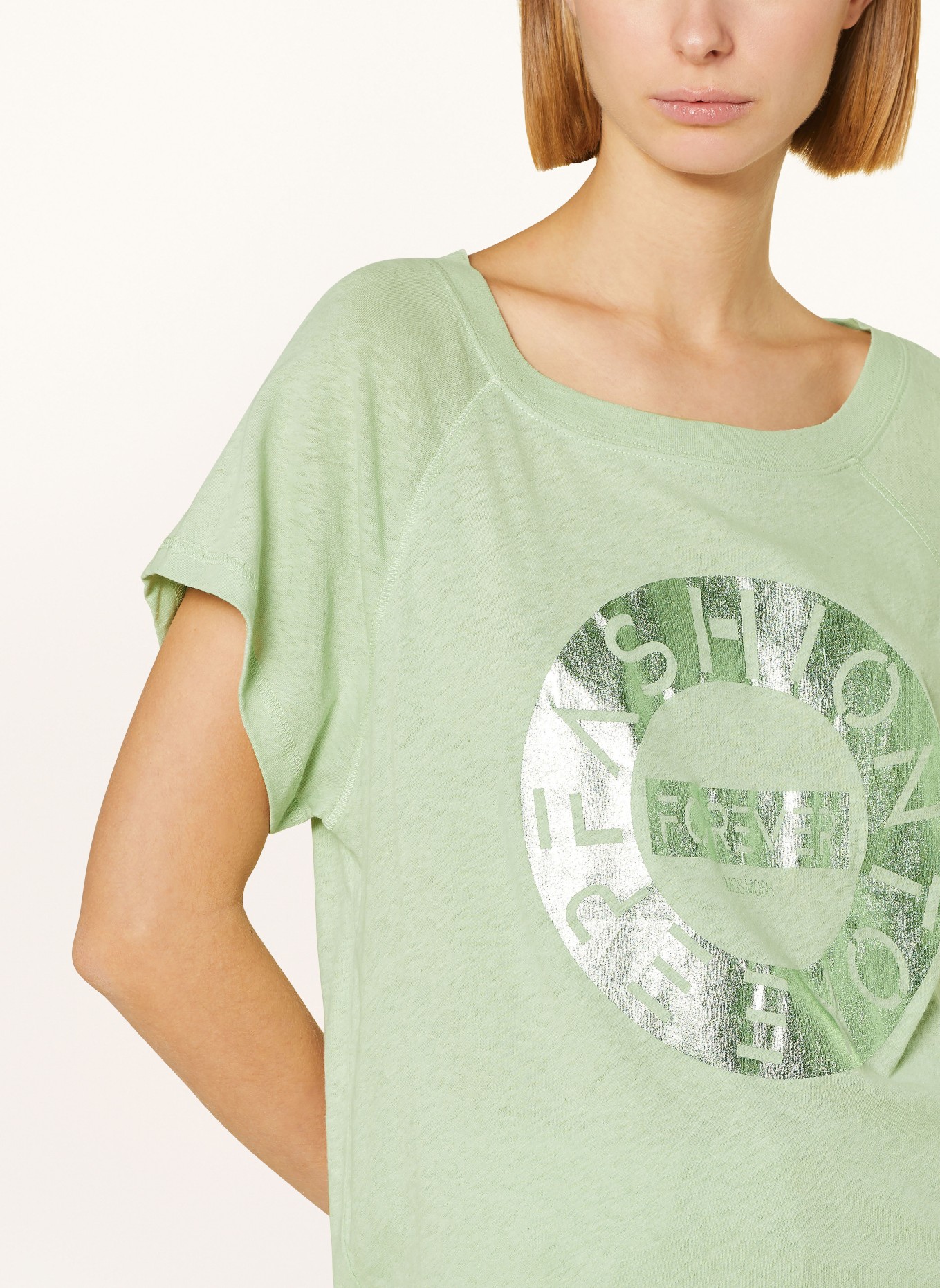 MOS MOSH T-shirt MMARMI, Color: GREEN (Image 4)