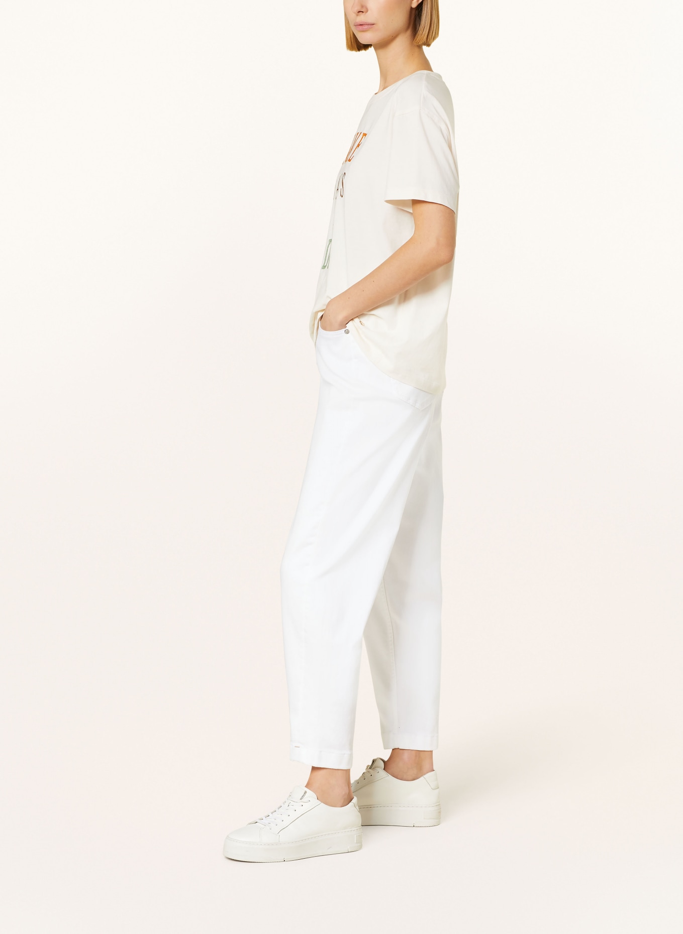 MOS MOSH Jeans MMBASYA, Farbe: 101 WHITE (Bild 4)