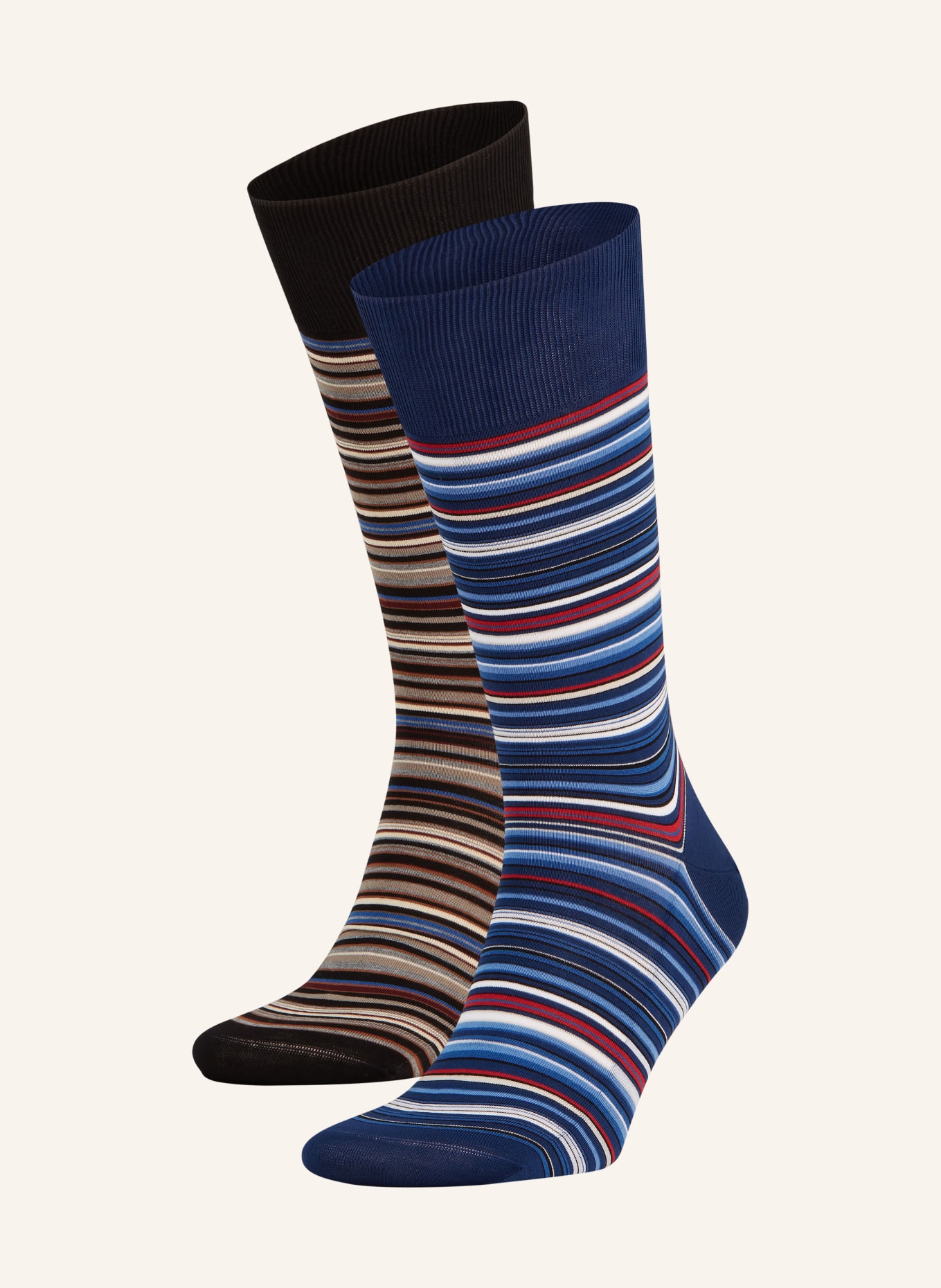 FALKE 2-pack socks MICROBLOCK, Color: 0010 SORTIMENT (Image 1)