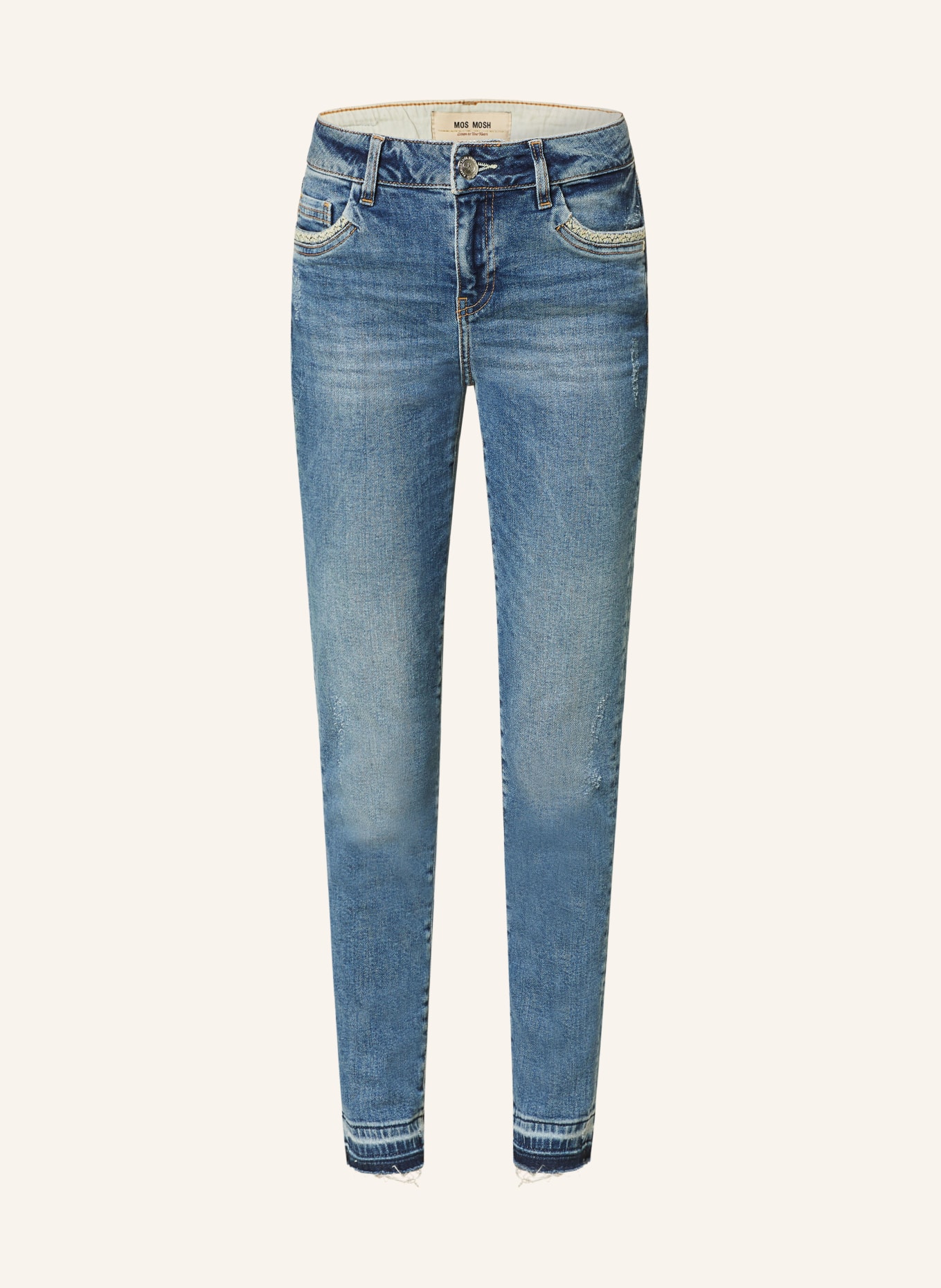 MOS MOSH Skinny Jeans MMSUMNER MATEOS, Farbe: 401 BLUE (Bild 1)