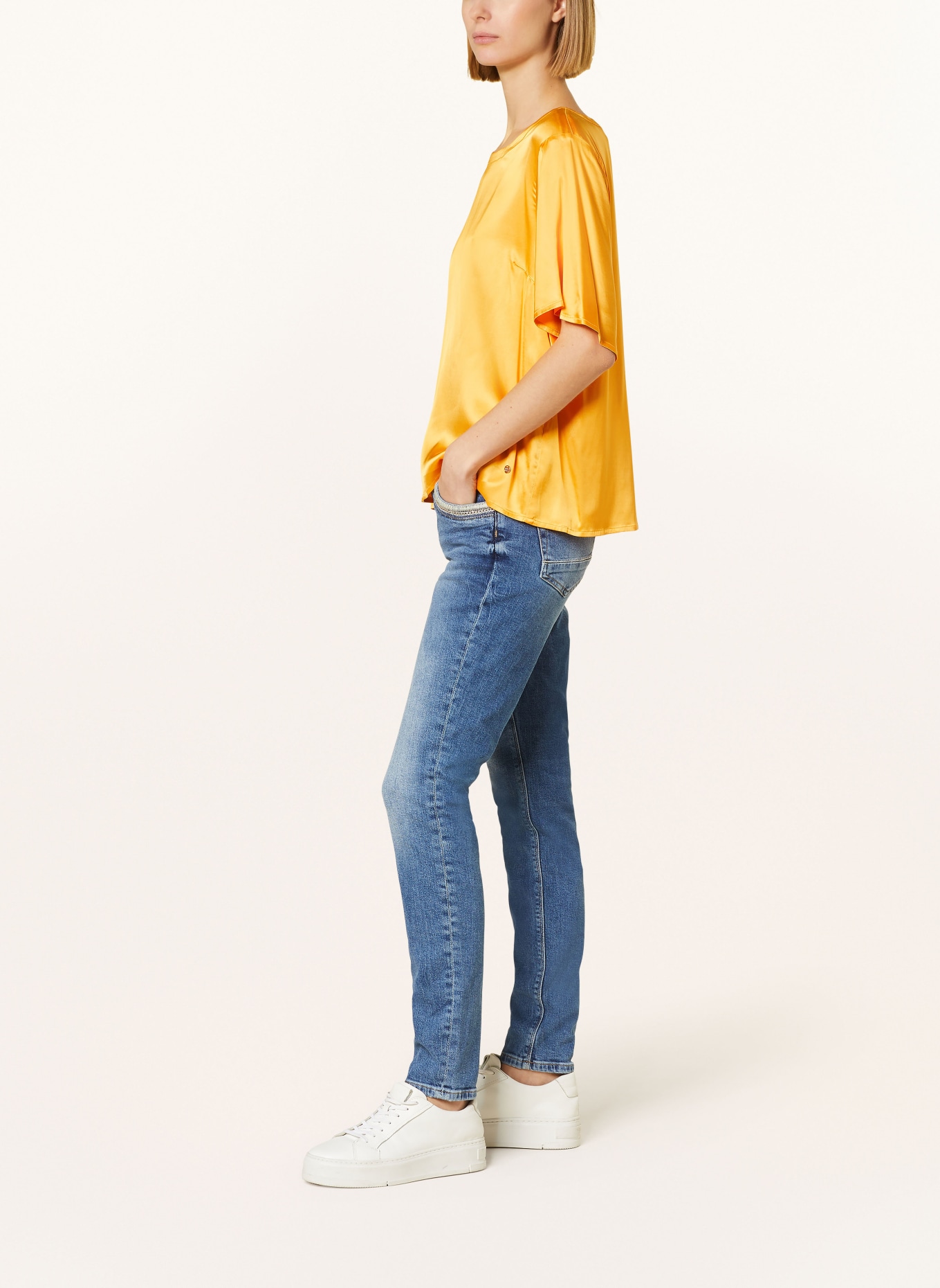 MOS MOSH Skinny Jeans MMNAOMI, Farbe: 401 BLUE (Bild 4)