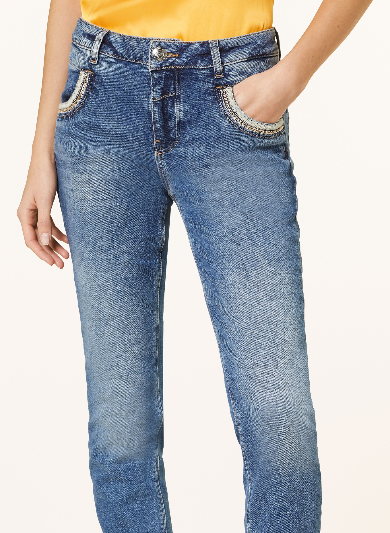 MOS MOSH Skinny Jeans MMNAOMI, Farbe: 401 BLUE (Bild 5)