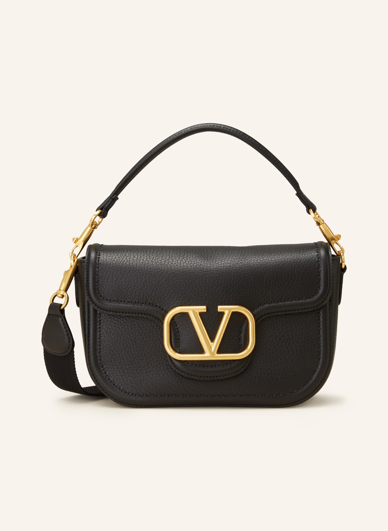 VALENTINO GARAVANI Crossbody bag VLOGO ALLTIME, Color: BLACK (Image 1)