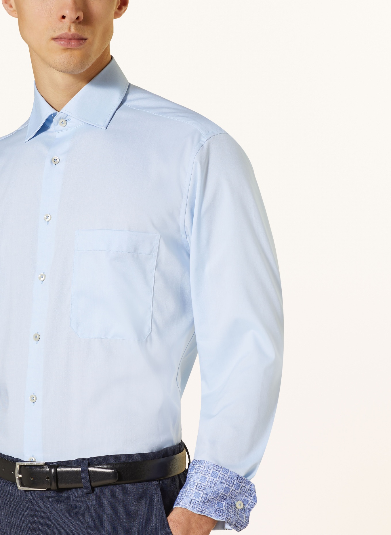 ETERNA Shirt comfort fit, Color: LIGHT BLUE (Image 4)