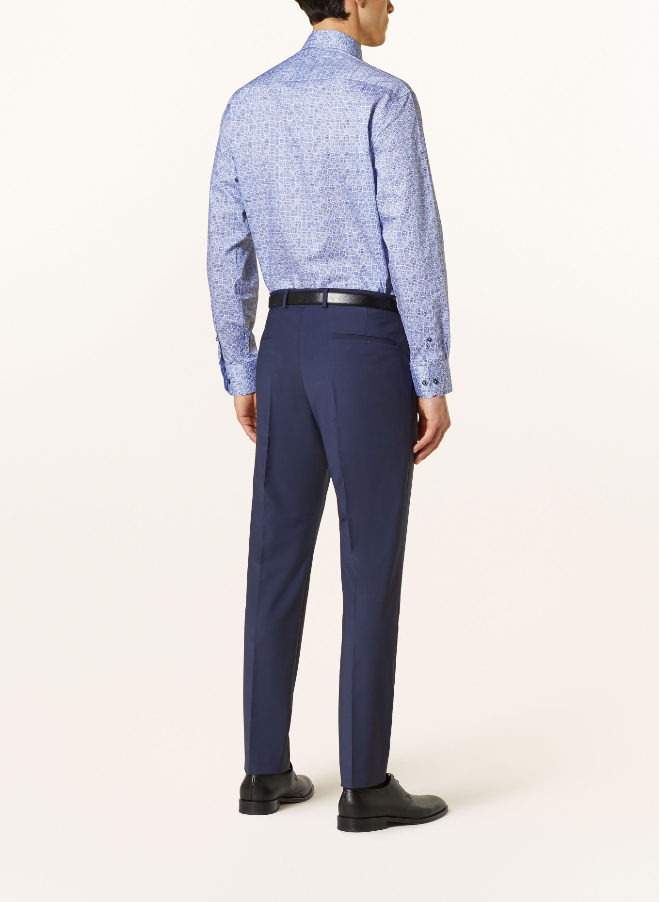 ETERNA Shirt comfort fit, Color: BLUE/ WHITE (Image 3)