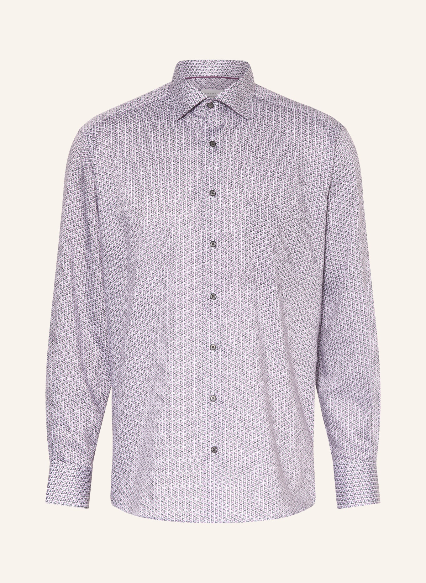ETERNA Shirt comfort fit, Color: LIGHT PURPLE/ DARK PURPLE/ WHITE (Image 1)
