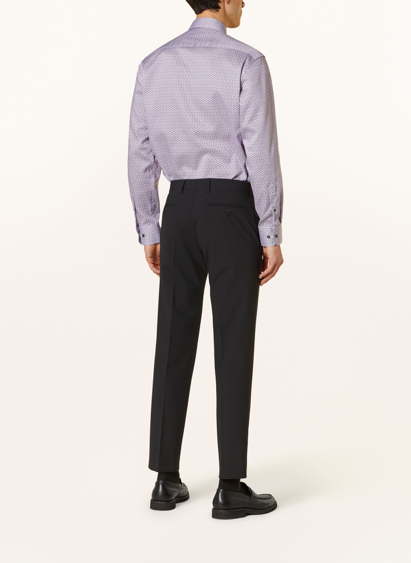ETERNA Shirt comfort fit, Color: LIGHT PURPLE/ DARK PURPLE/ WHITE (Image 3)