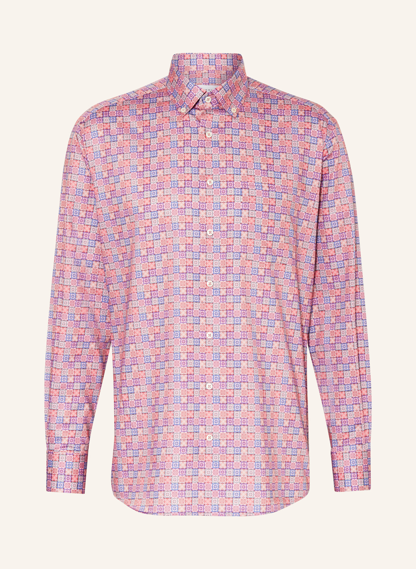 ETERNA Shirt modern fit, Color: ROSE/ PURPLE/ MINT (Image 1)