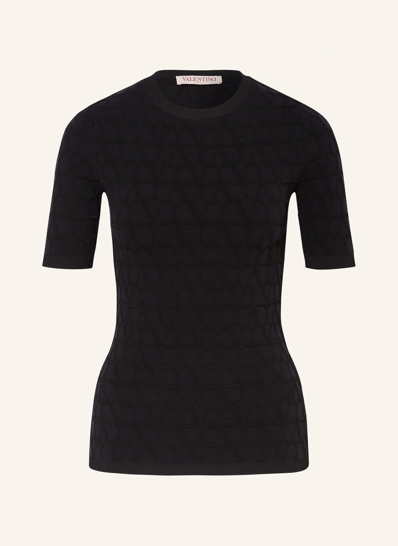 VALENTINO Knit shirt, Color: BLACK (Image 1)