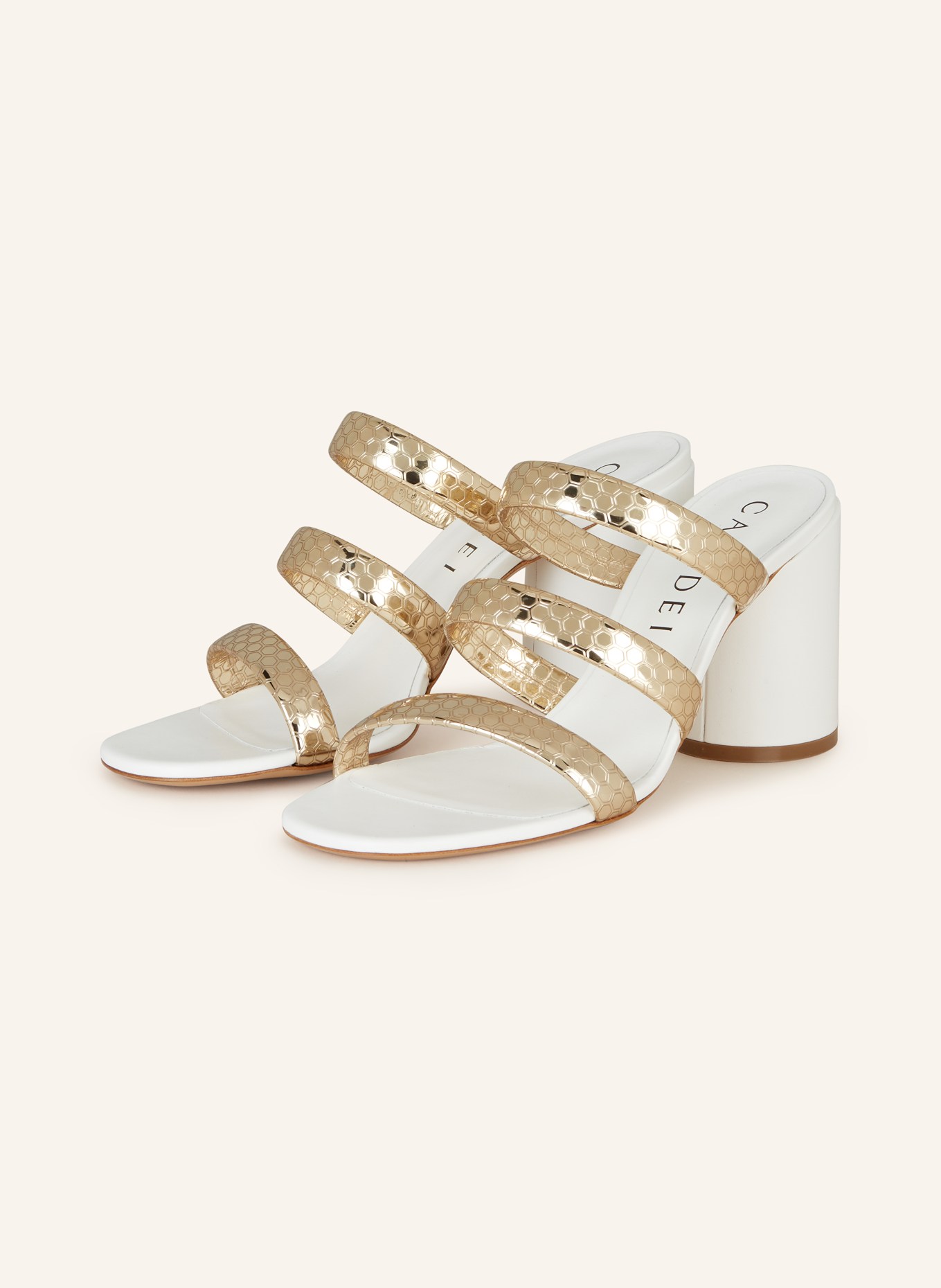 CASADEI Mules CLEO, Color: GOLD (Image 1)