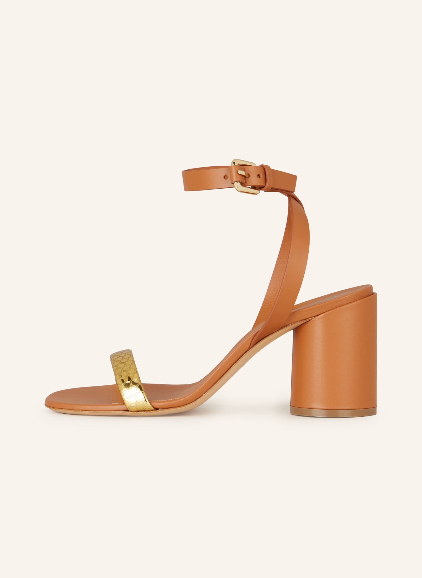 CASADEI Sandals ATOMIUM CLEO, Color: BROWN/ GOLD (Image 4)