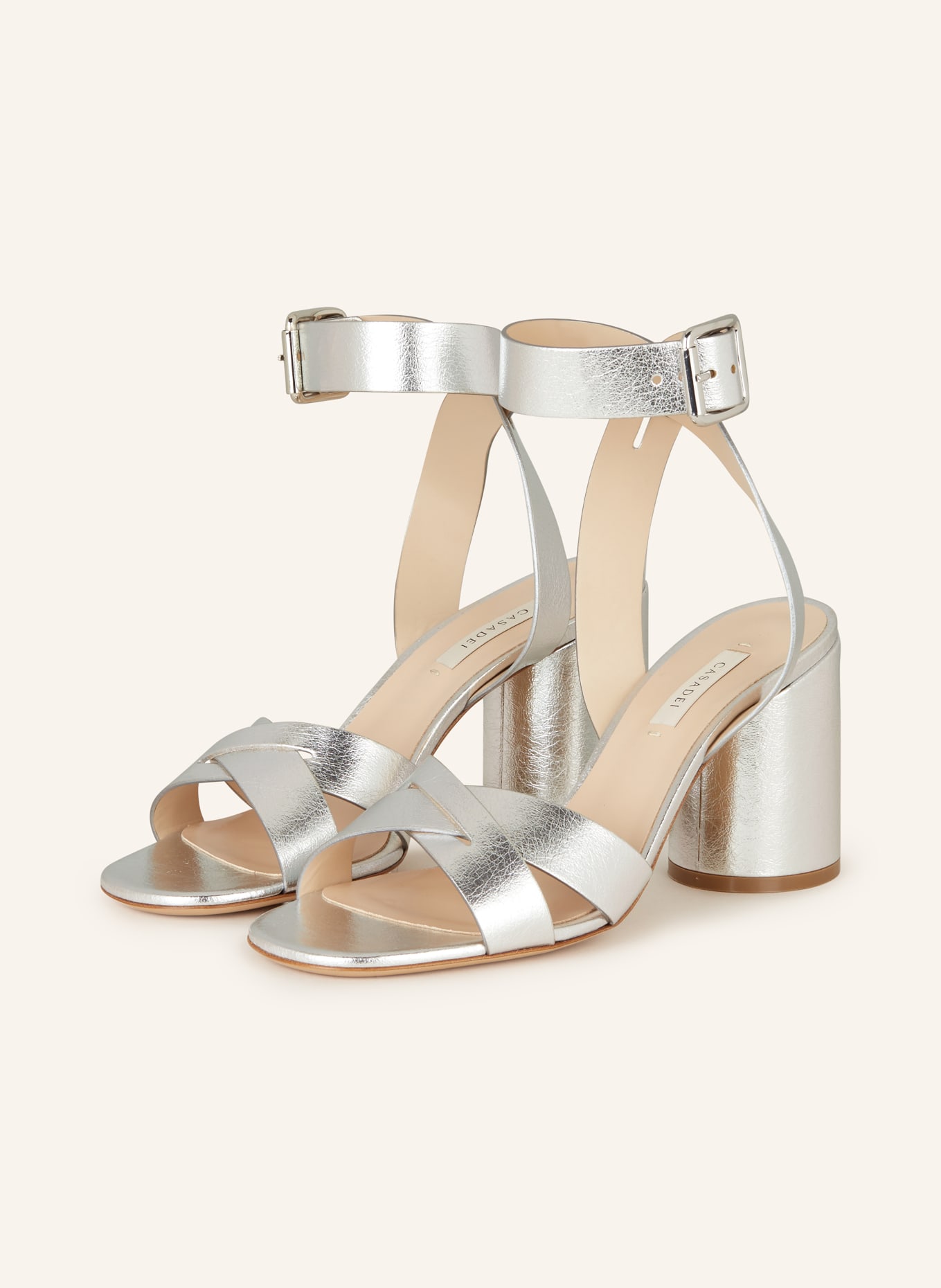 CASADEI Sandals CLEO EMILY, Color: SILVER (Image 1)