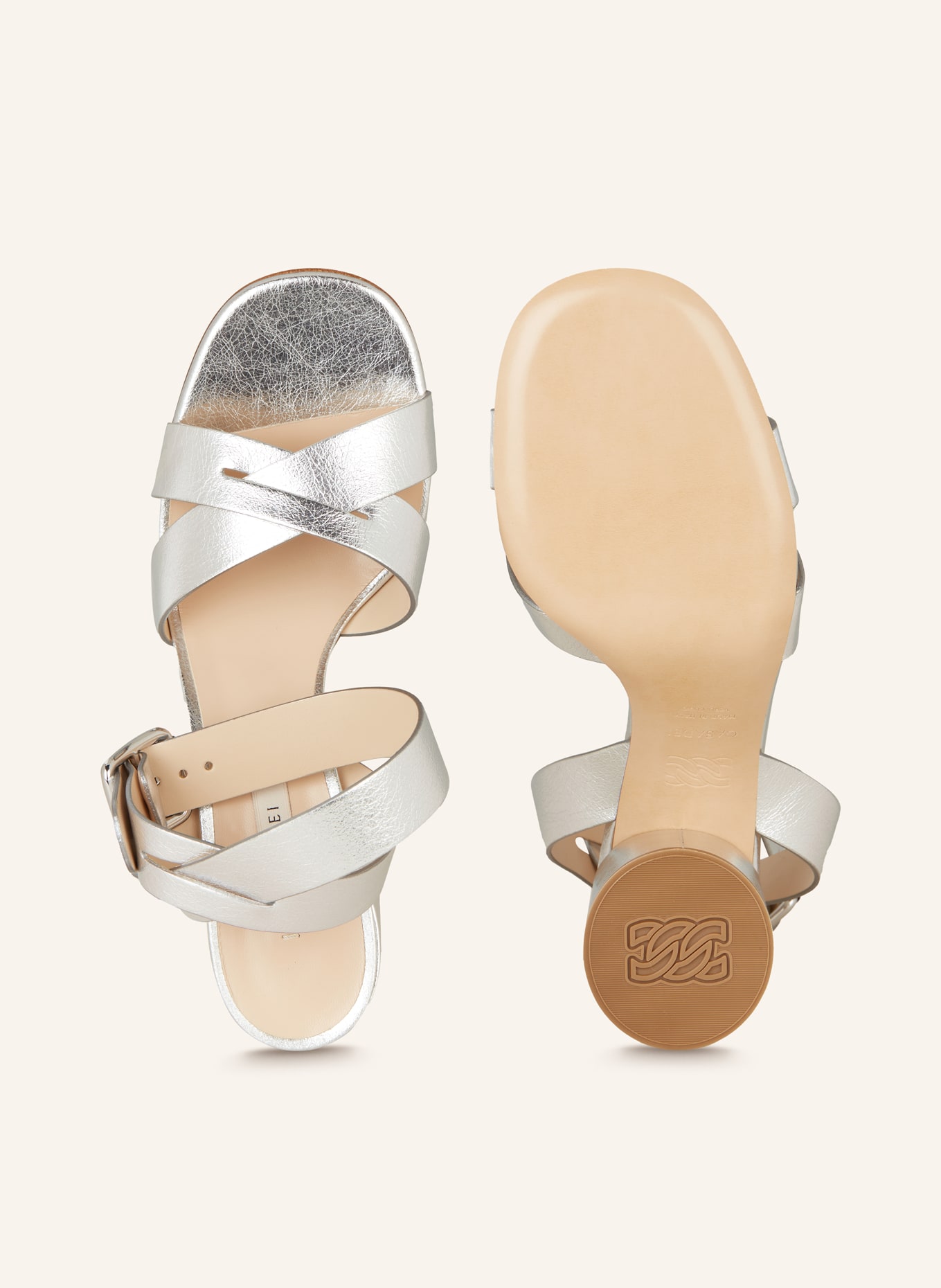 CASADEI Sandals CLEO EMILY, Color: SILVER (Image 5)