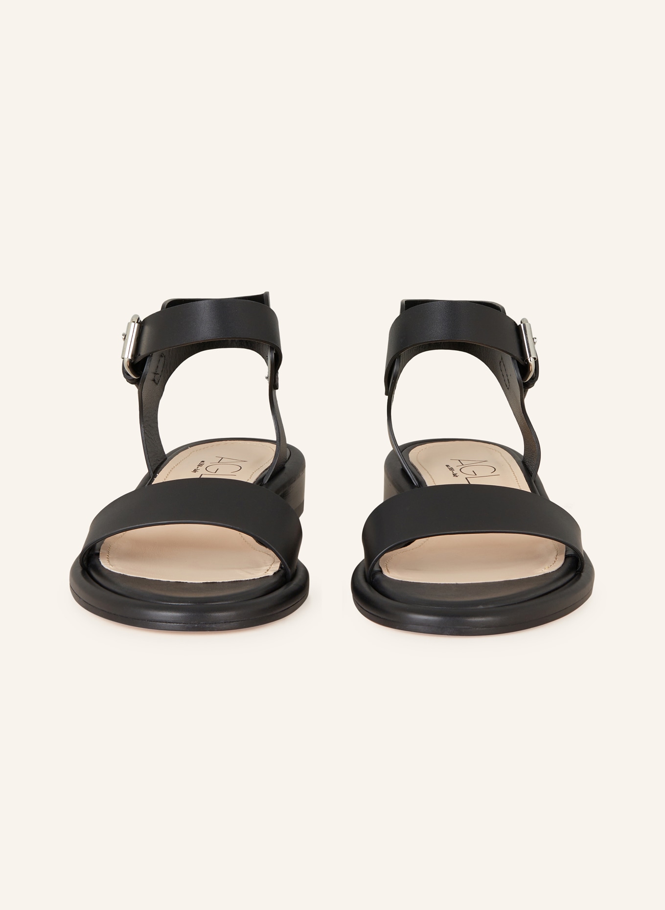 AGL Sandals ALISON, Color: BLACK (Image 3)