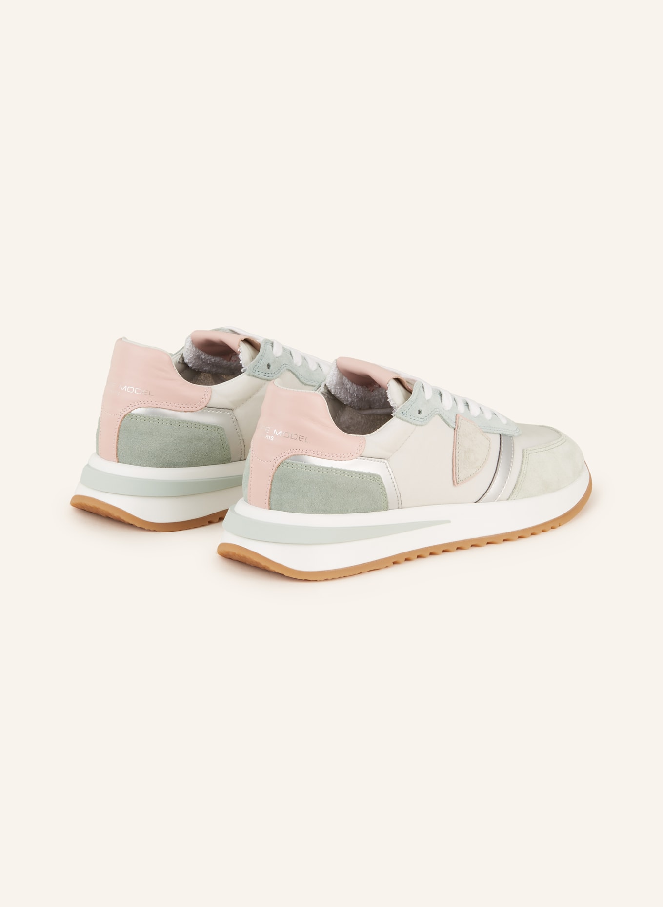 PHILIPPE MODEL Sneakers TROPEZ, Color: MINT/ PINK (Image 2)