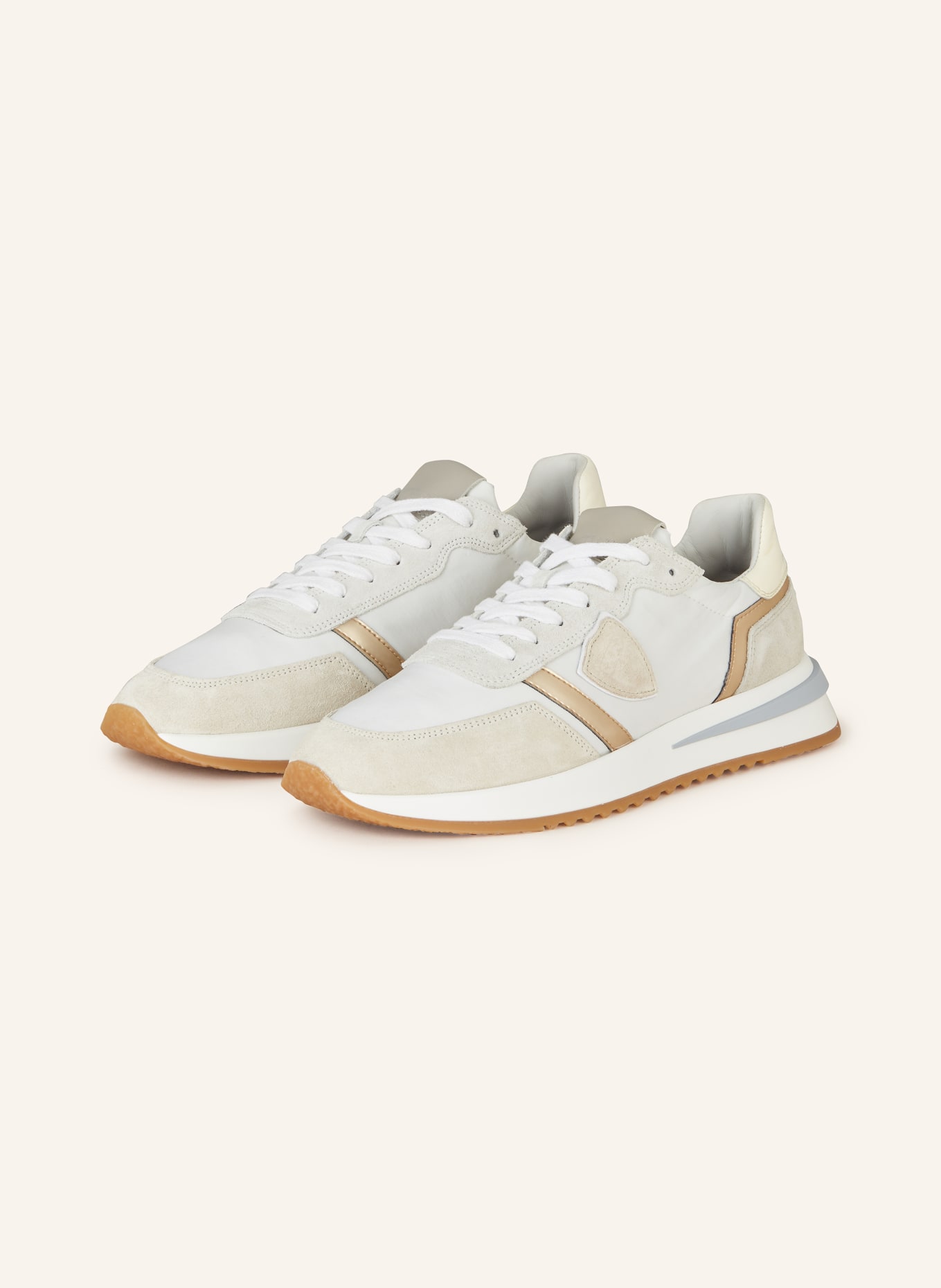 PHILIPPE MODEL Sneakers TROPEZ, Color: WHITE/ BEIGE (Image 1)