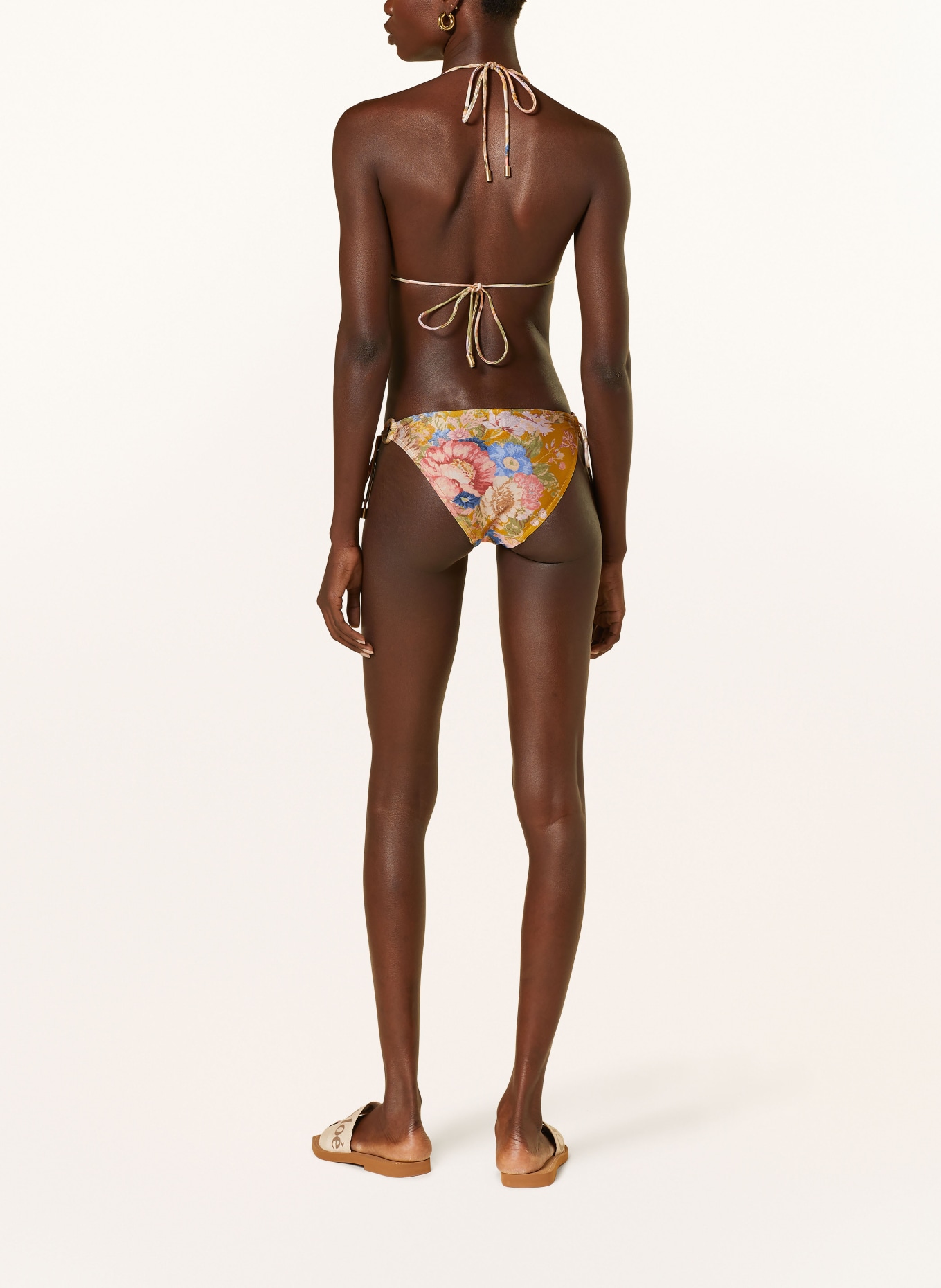 ZIMMERMANN Triangel-Bikini AUGUST, Farbe: BLAU/ HELLROT/ DUNKELGELB (Bild 3)