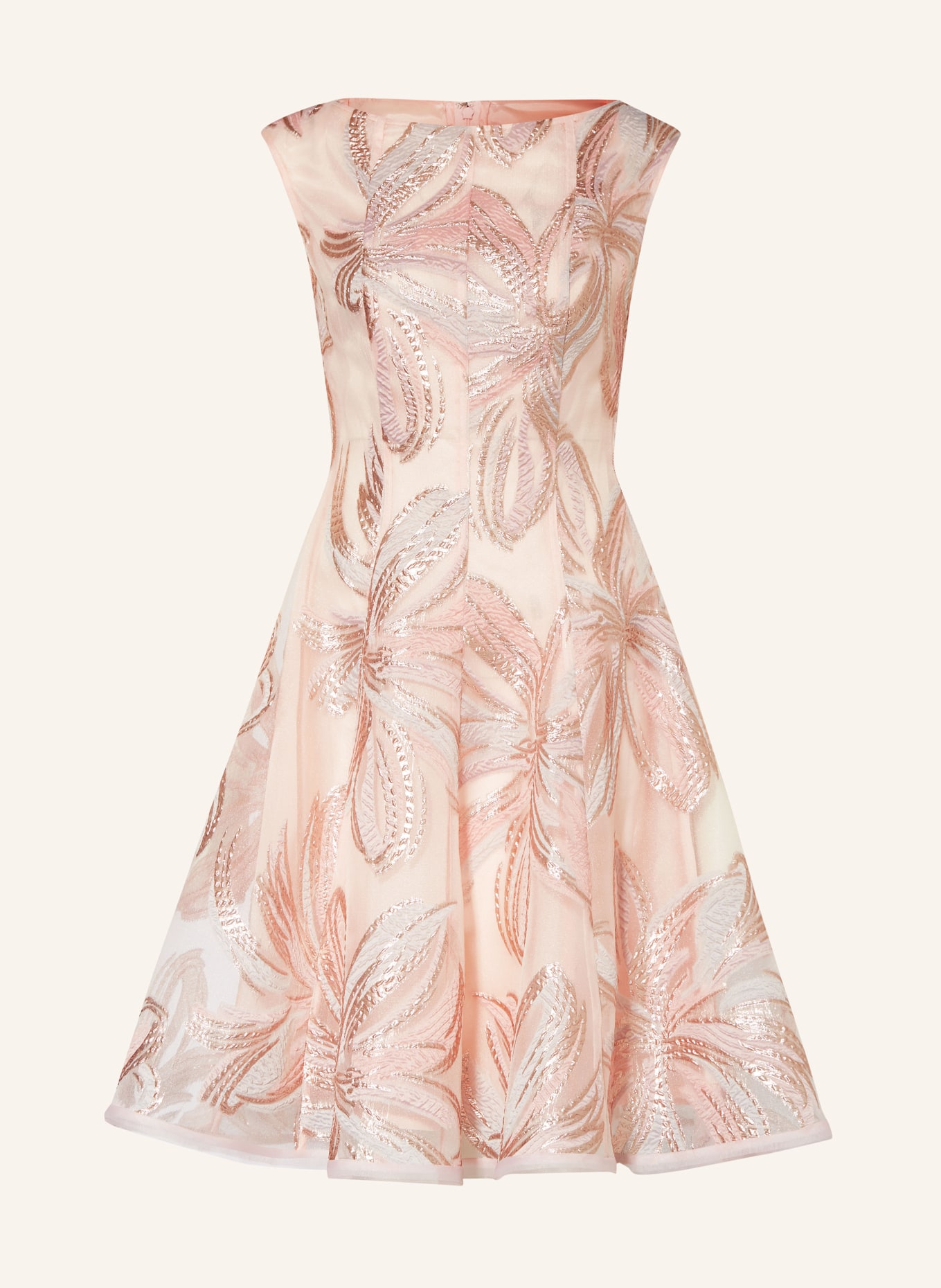 TALBOT RUNHOF Cocktail dress with glitter thread, Color: PINK/ ROSE (Image 1)