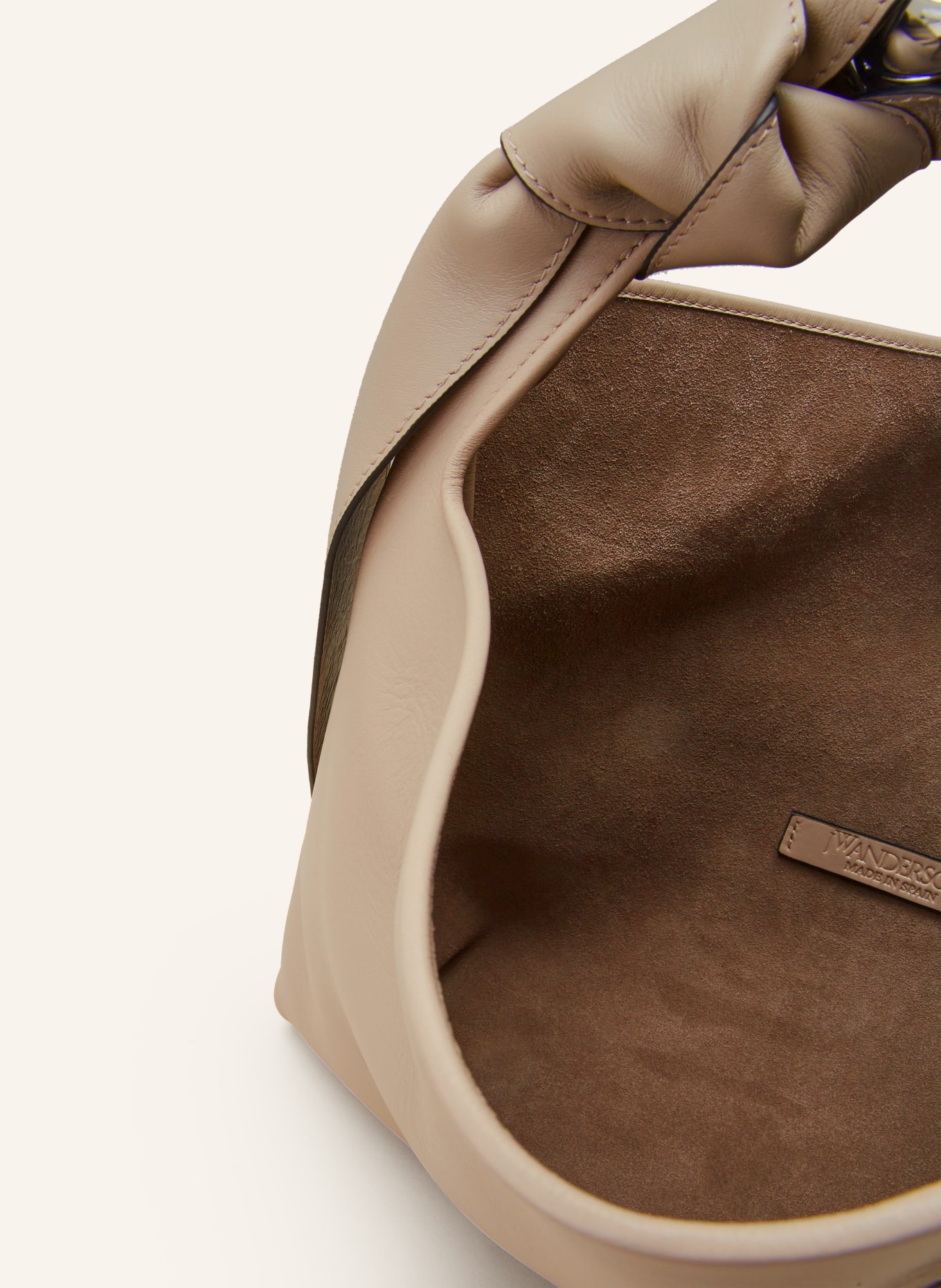JW ANDERSON Hobo bag CHAIN SMALL, Color: TAUPE (Image 3)