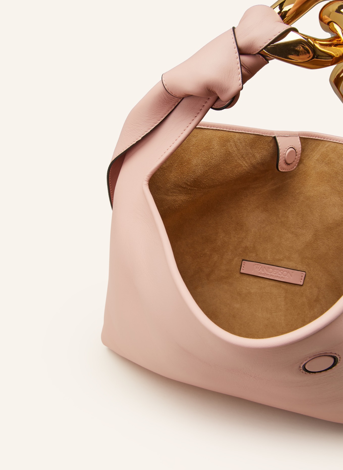 JW ANDERSON Hobo bag CHAIN SMALL, Color: ROSE (Image 3)