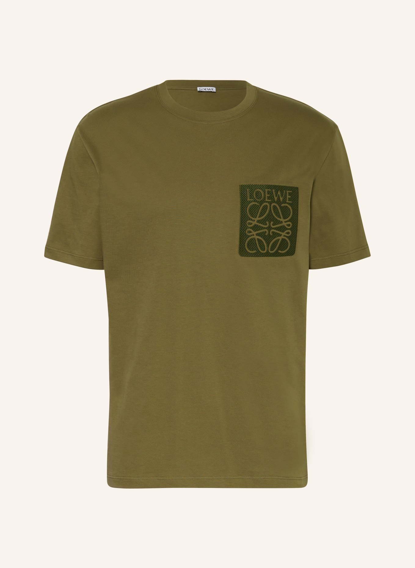 LOEWE T-shirt, Kolor: OLIWKOWY (Obrazek 1)