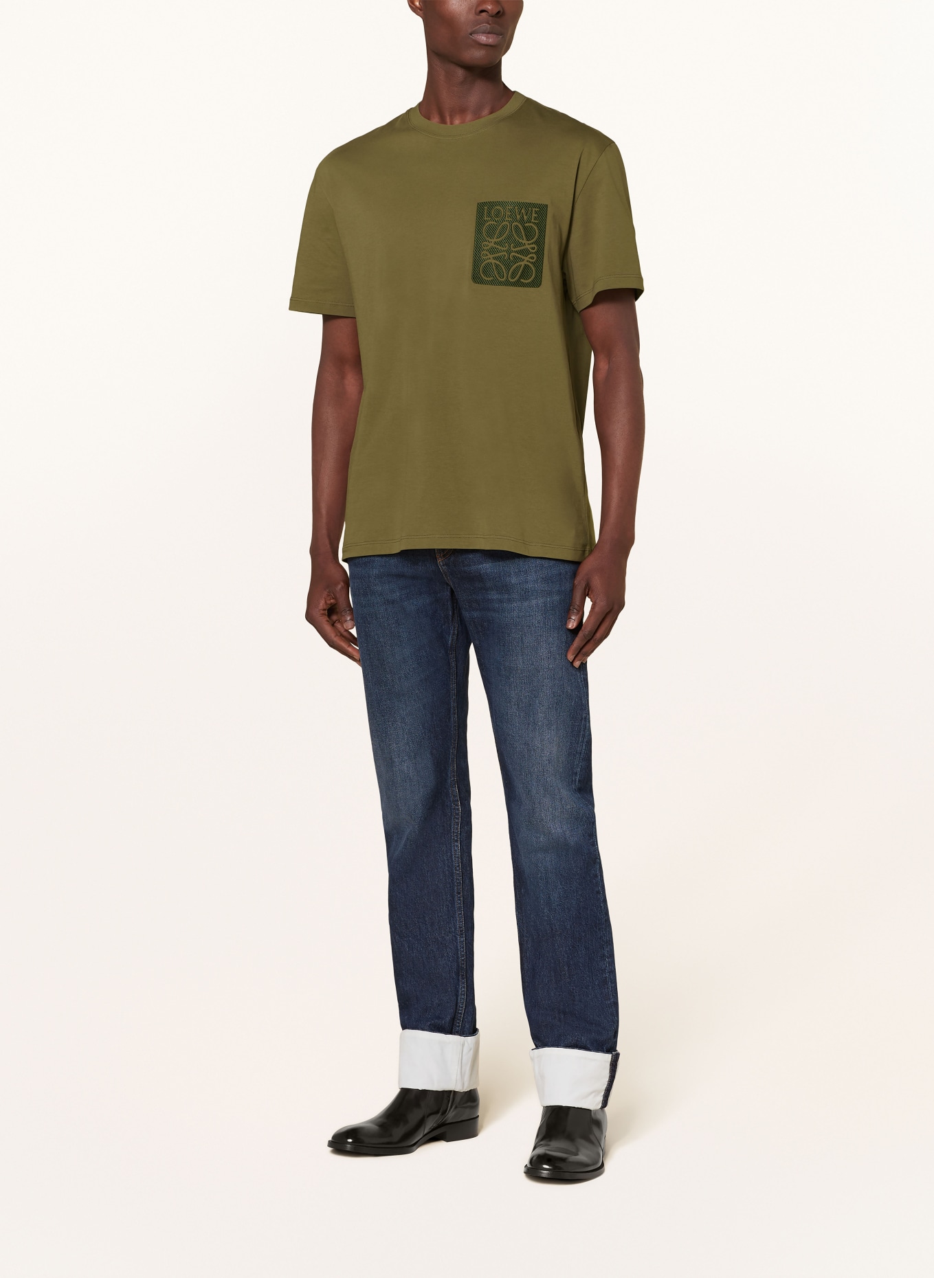 LOEWE T-shirt, Color: OLIVE (Image 2)