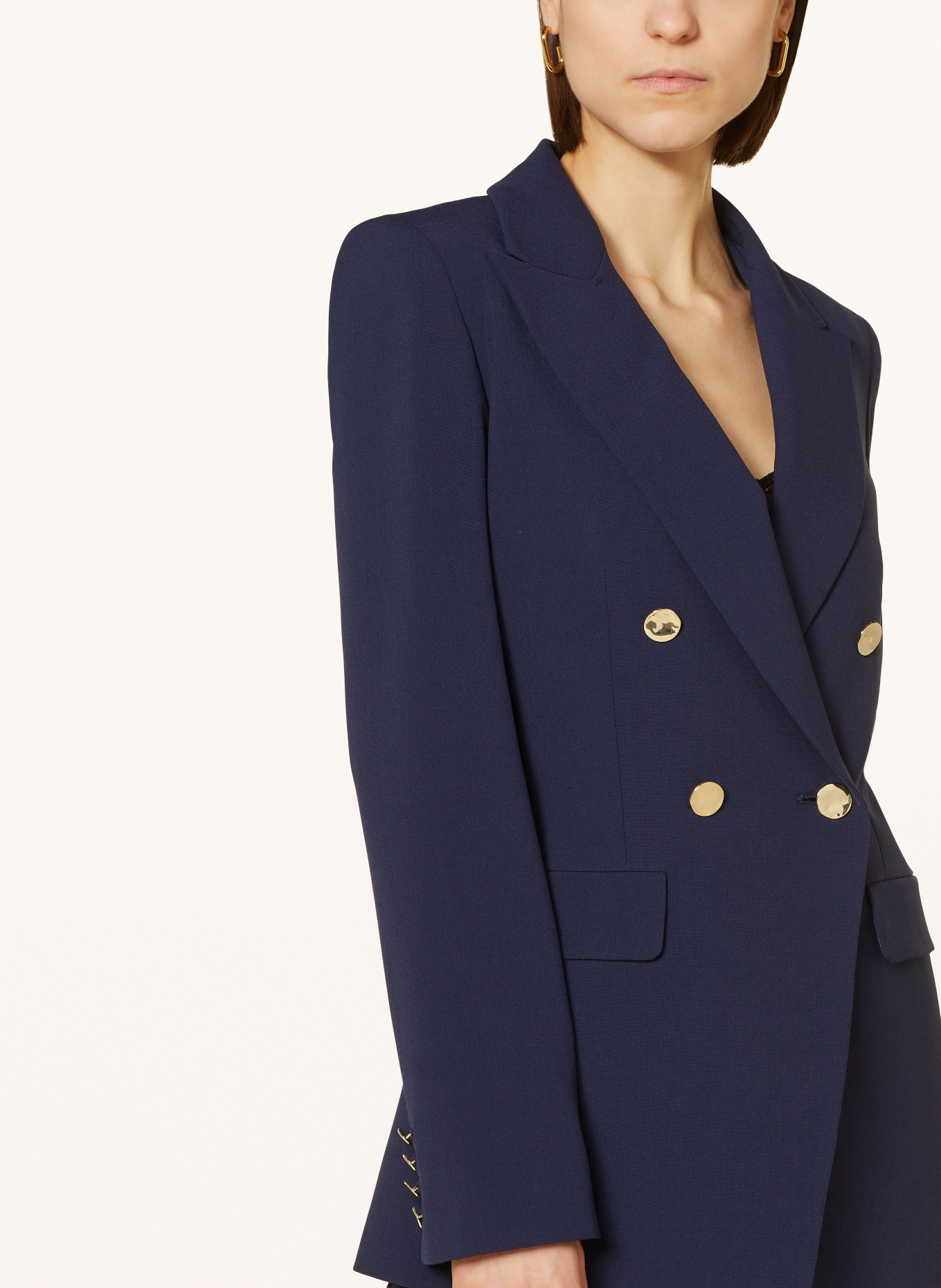 MARELLA Jersey blazer, Color: DARK BLUE (Image 5)