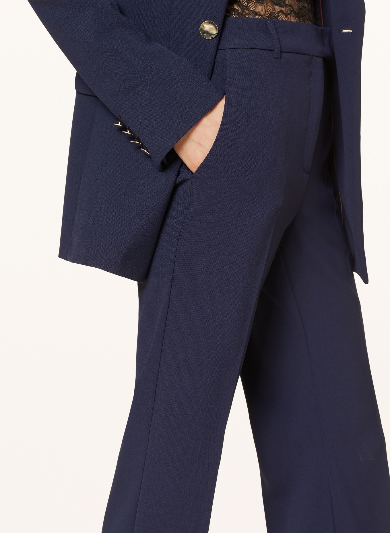 MARELLA Trousers, Color: DARK BLUE (Image 4)