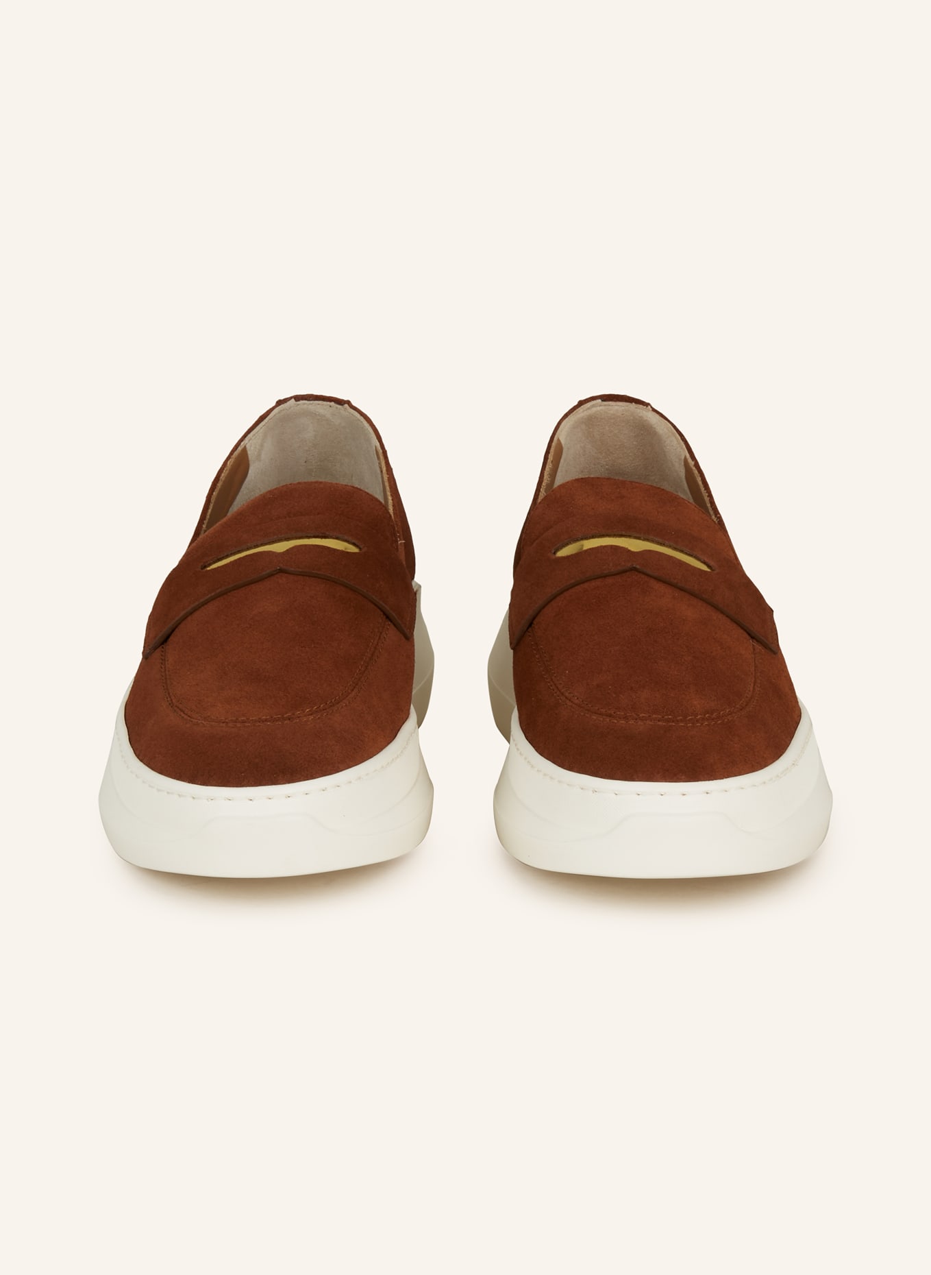 GIUSEPPE ZANOTTI DESIGN Penny loafers KASHTON in cognac