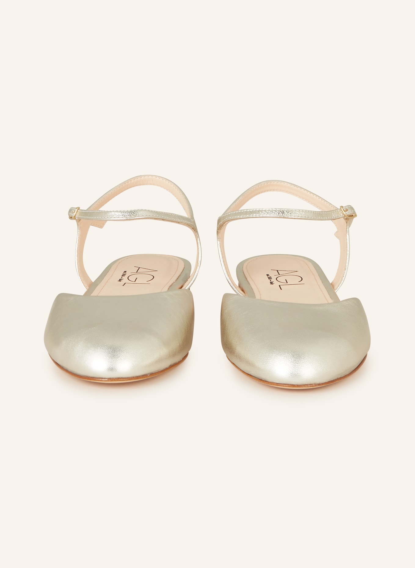 AGL Slingballerinas MILLY, Farbe: SILBER (Bild 3)