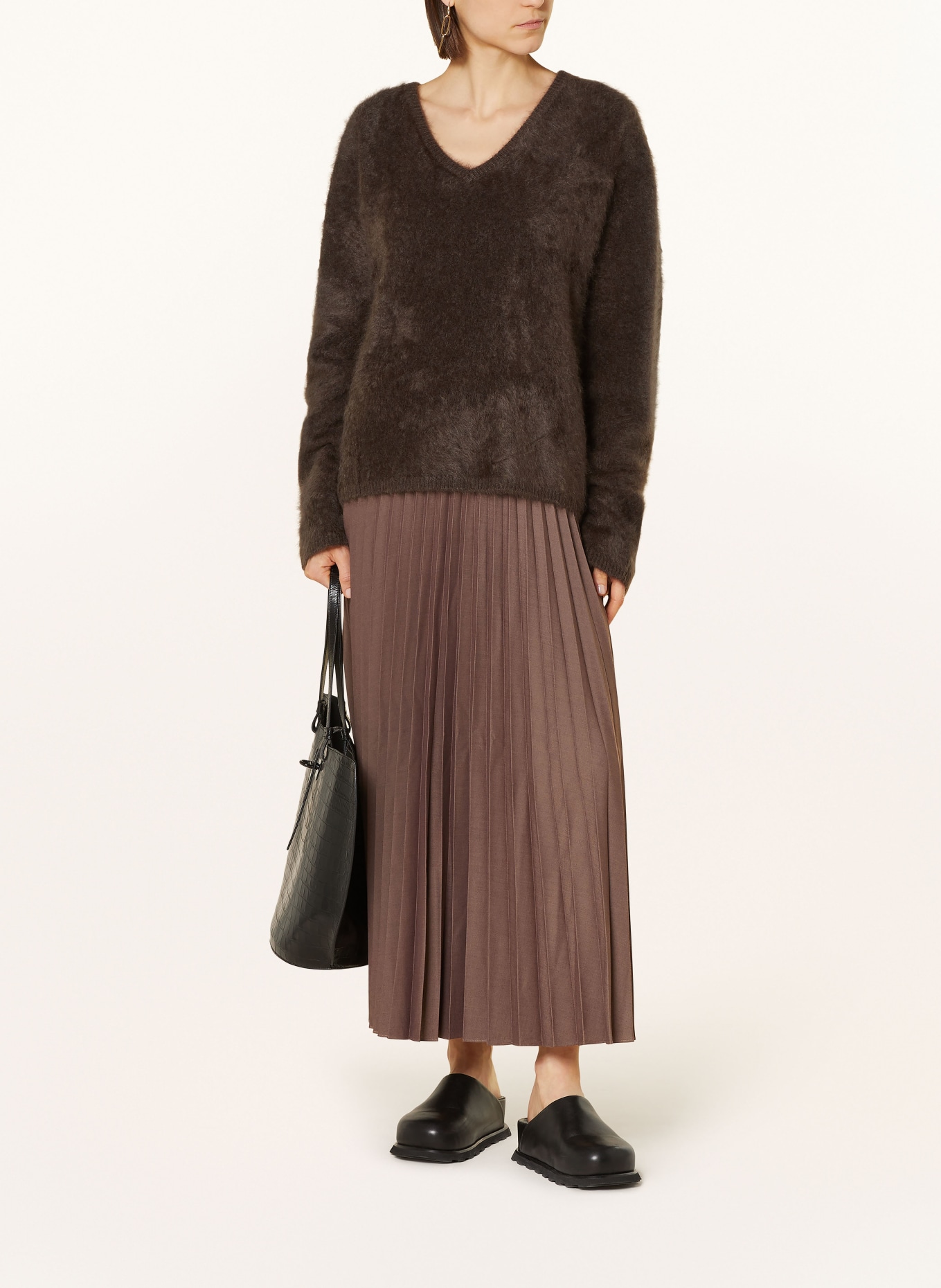 LISA YANG Cashmere-Pullover, Farbe: DUNKELBRAUN (Bild 2)