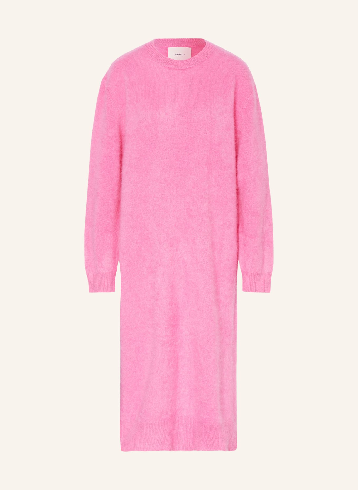 LISA YANG Cashmere knit dress, Color: PINK (Image 1)