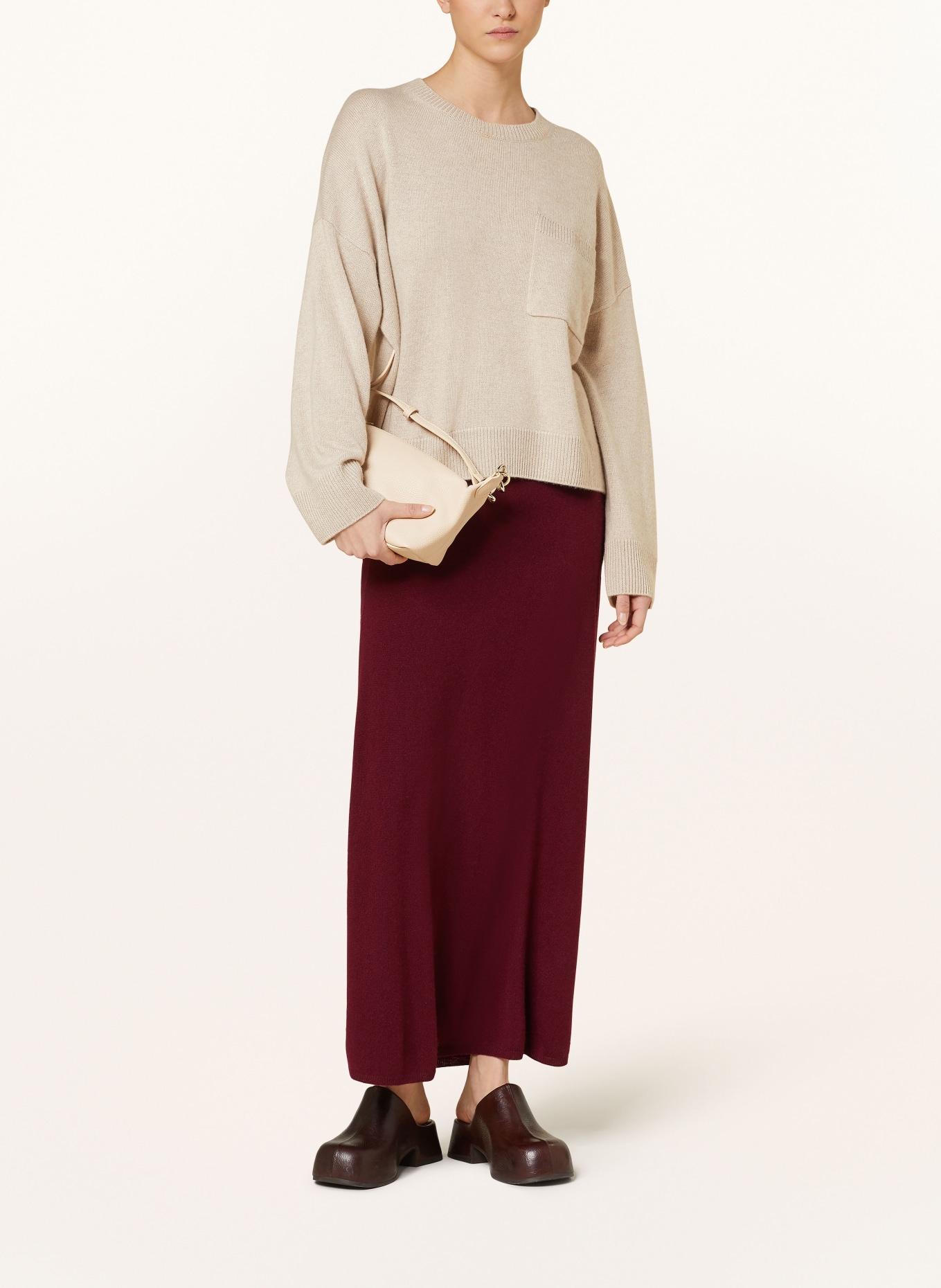 LISA YANG Cashmere-Pullover, Farbe: HELLBRAUN (Bild 2)