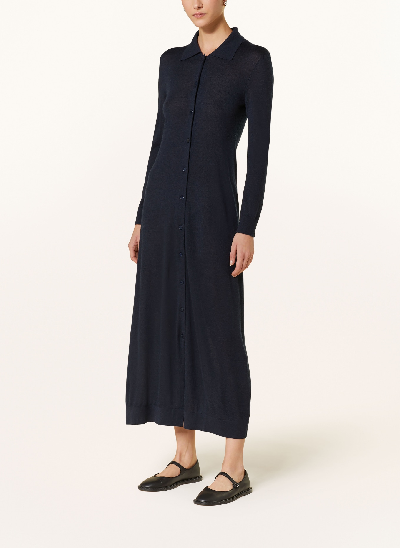 LISA YANG Cashmere knit dress, Color: DARK BLUE (Image 2)