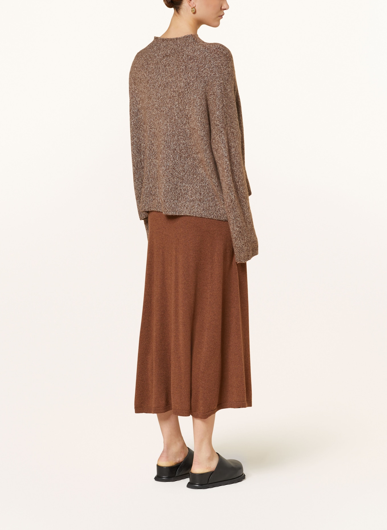 LISA YANG Sweter z kaszmiru, Kolor: BRĄZOWY/ JASNOBRĄZOWY (Obrazek 3)