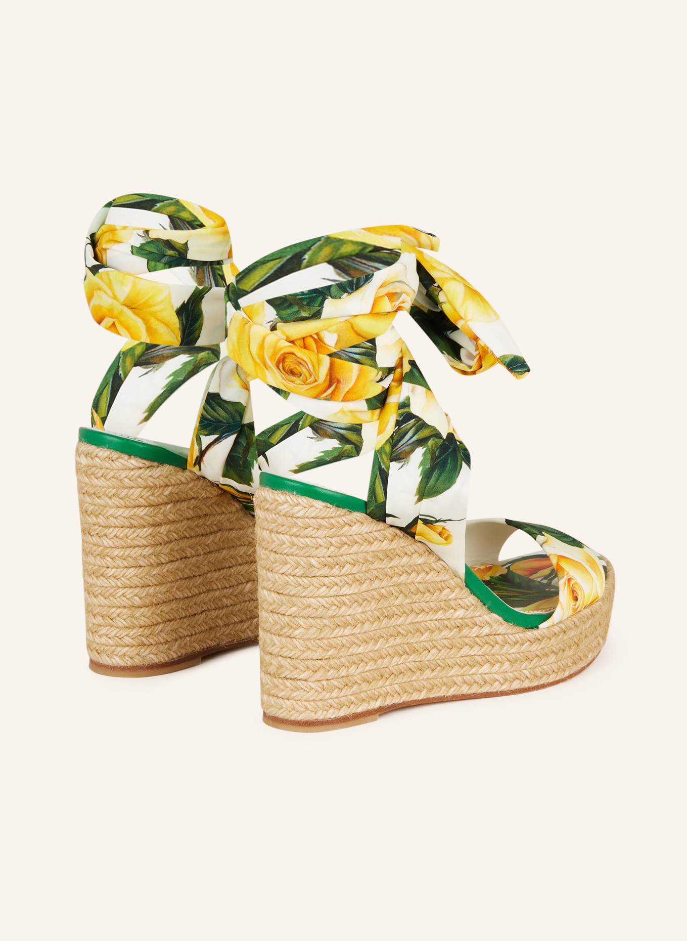 DOLCE & GABBANA Wedges, Color: DARK YELLOW/ GREEN (Image 2)