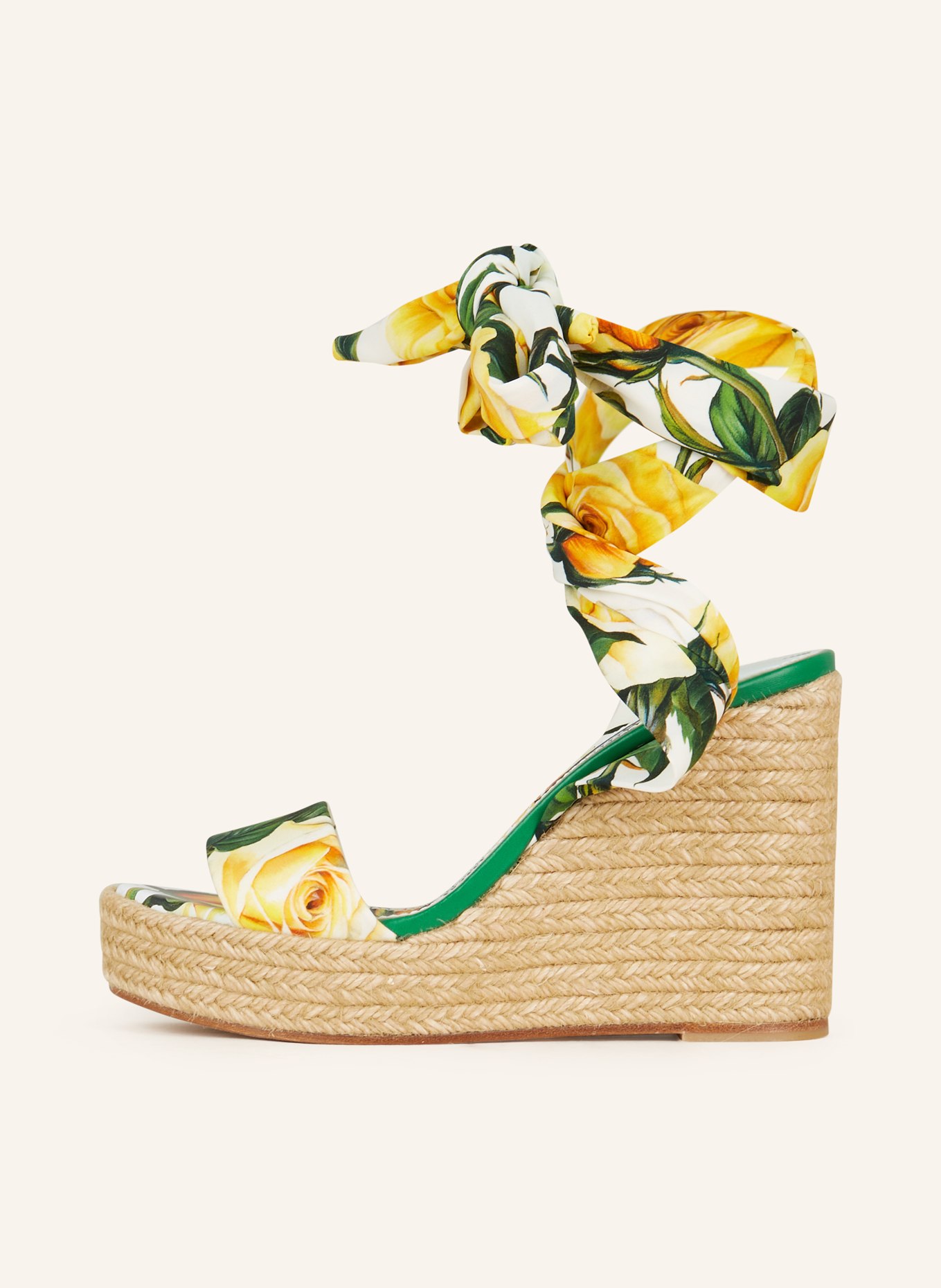 DOLCE & GABBANA Wedges, Color: DARK YELLOW/ GREEN (Image 4)