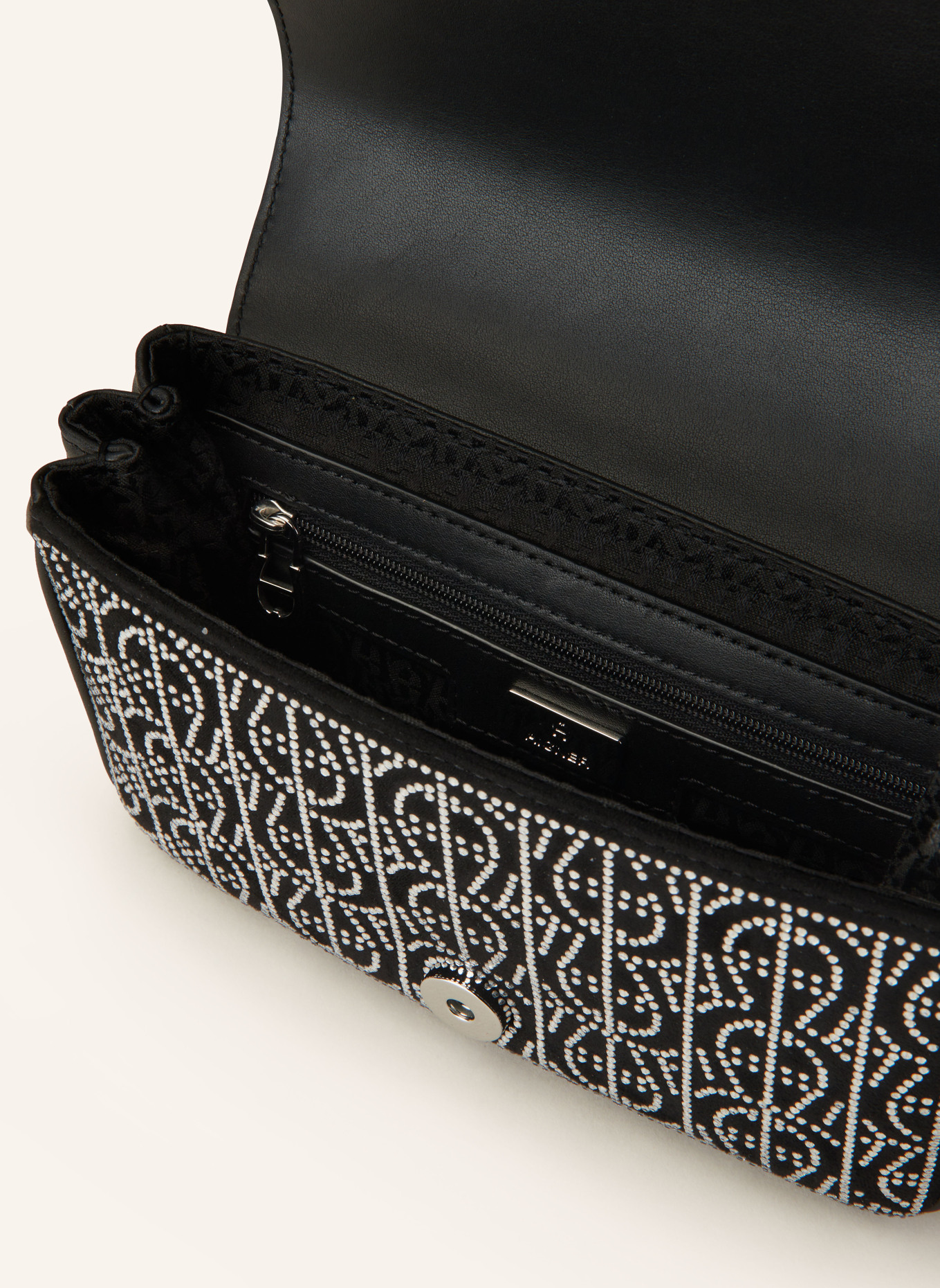 AIGNER Crossbody bag DIADORA XS with decorative gems, Color: BLACK (Image 3)