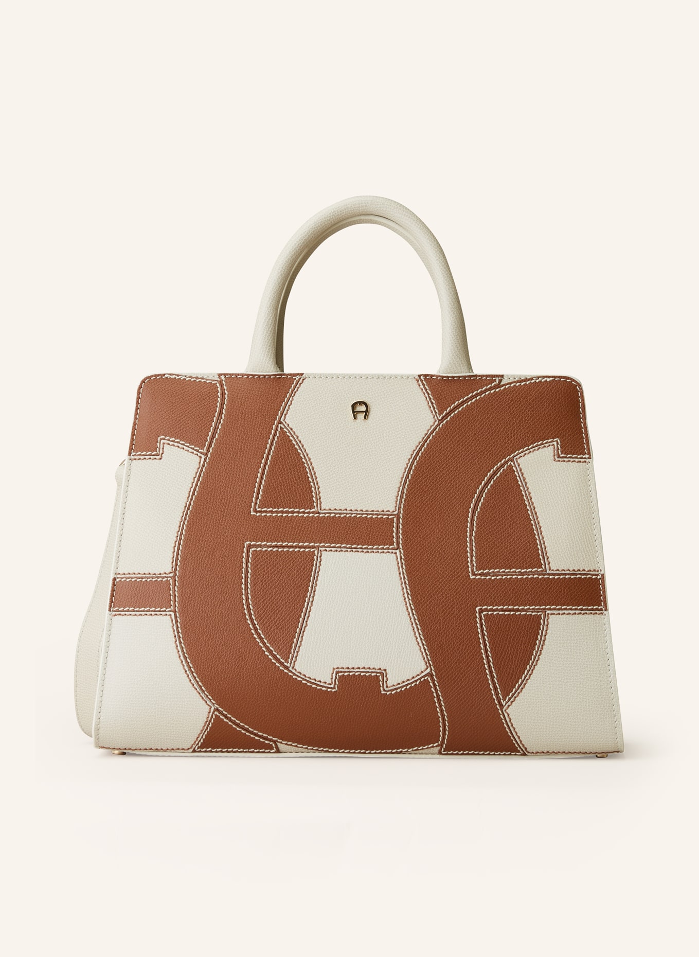 AIGNER Handbag CYBILL, Color: CREAM/ COGNAC (Image 1)