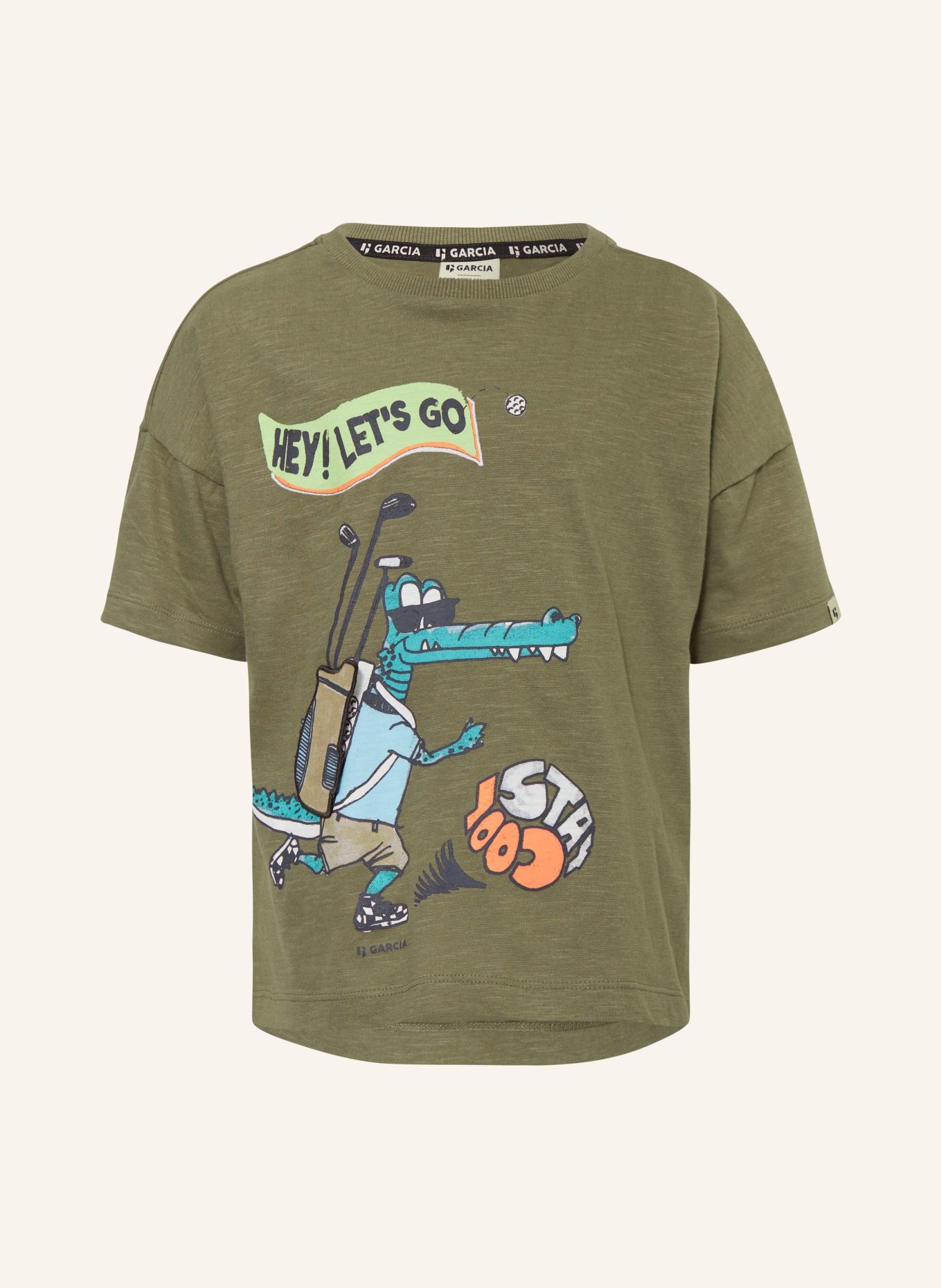 GARCIA T-Shirt, Farbe: OLIV (Bild 1)