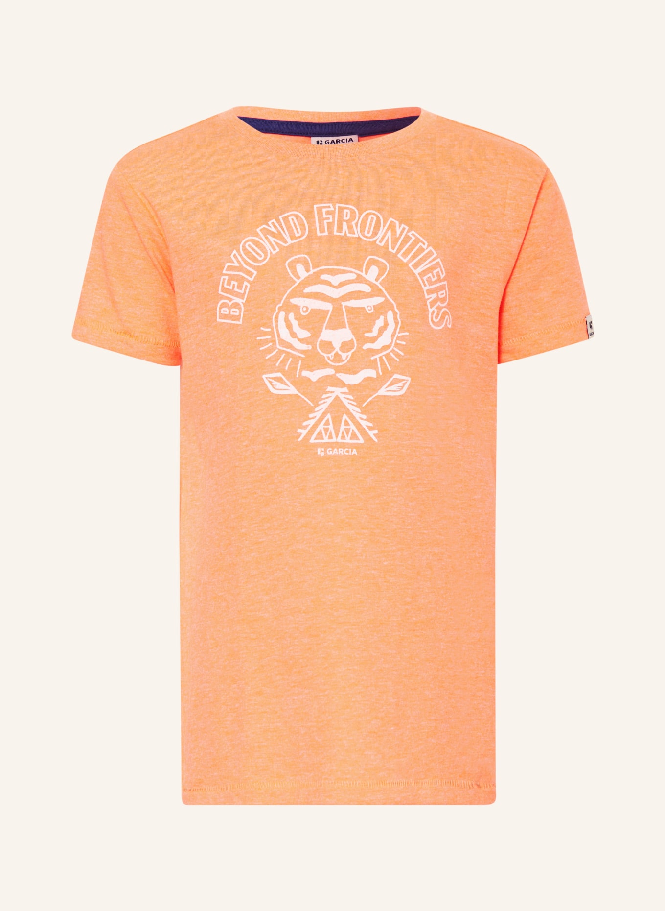 GARCIA T-shirt, Kolor: JASKRAWY POMARAŃCZOWY (Obrazek 1)